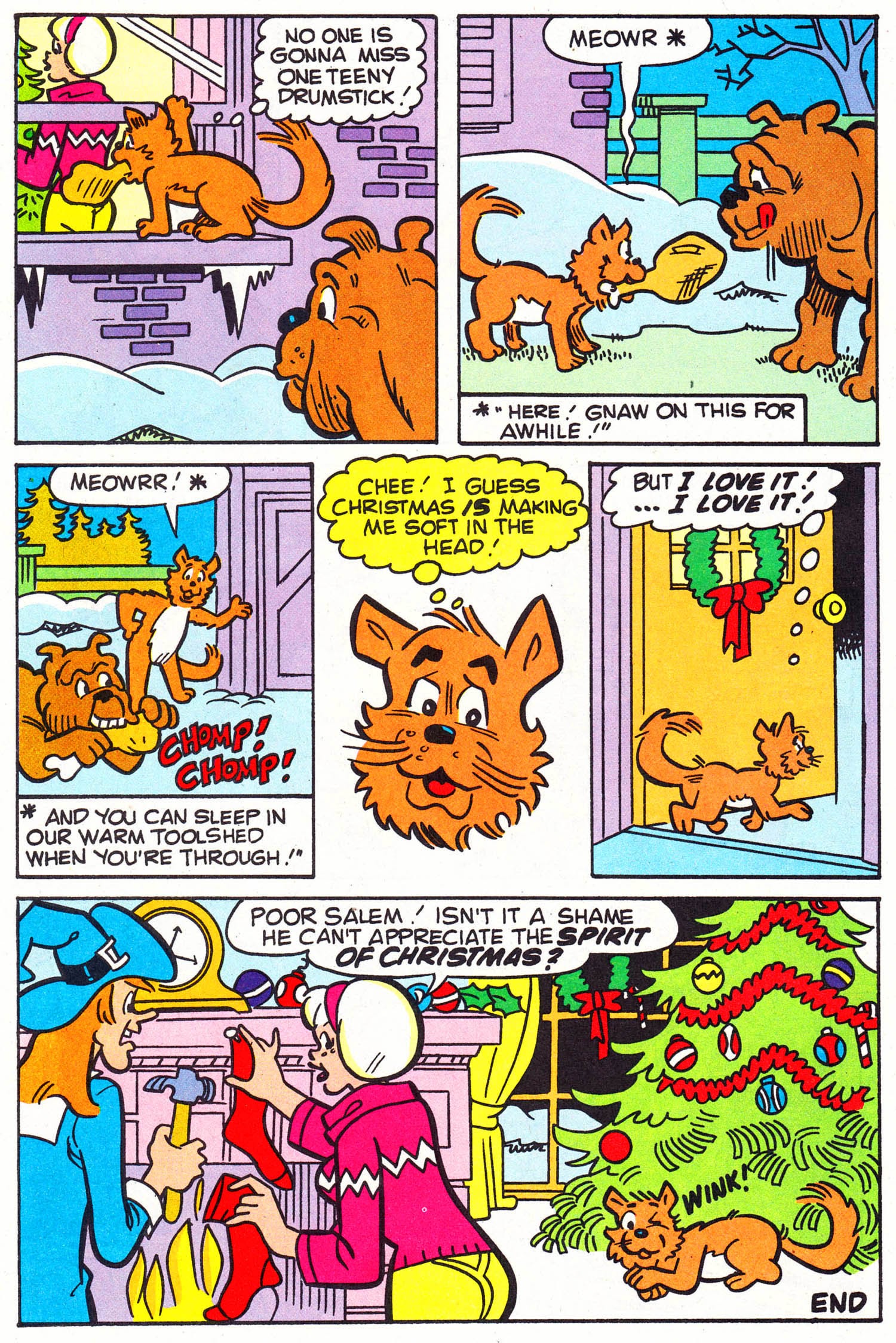 Read online Sabrina's Holiday Spectacular comic -  Issue #2 - 32