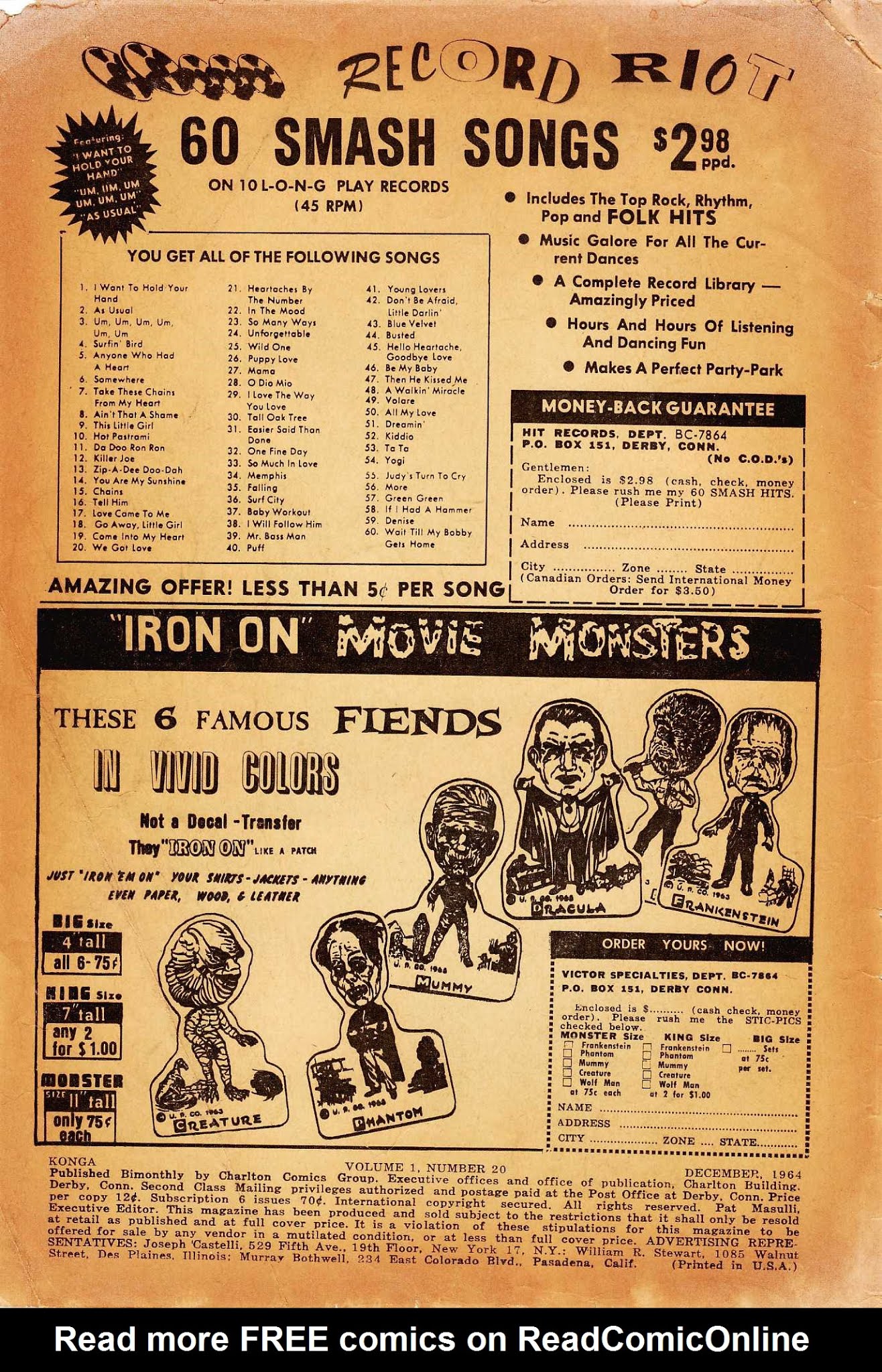 Read online Konga comic -  Issue #20 - 2