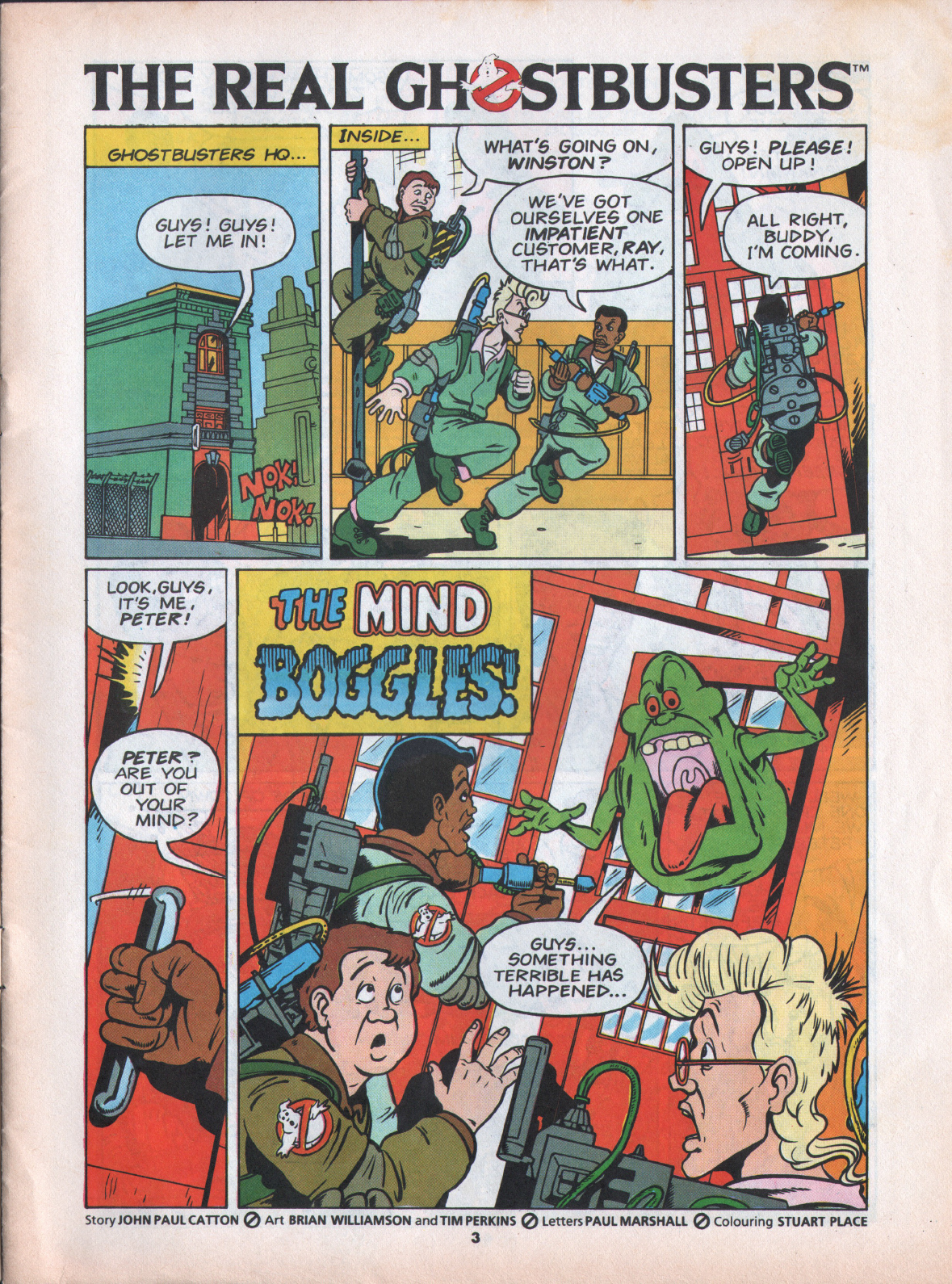 Read online The Real Ghostbusters comic -  Issue #31 - 3