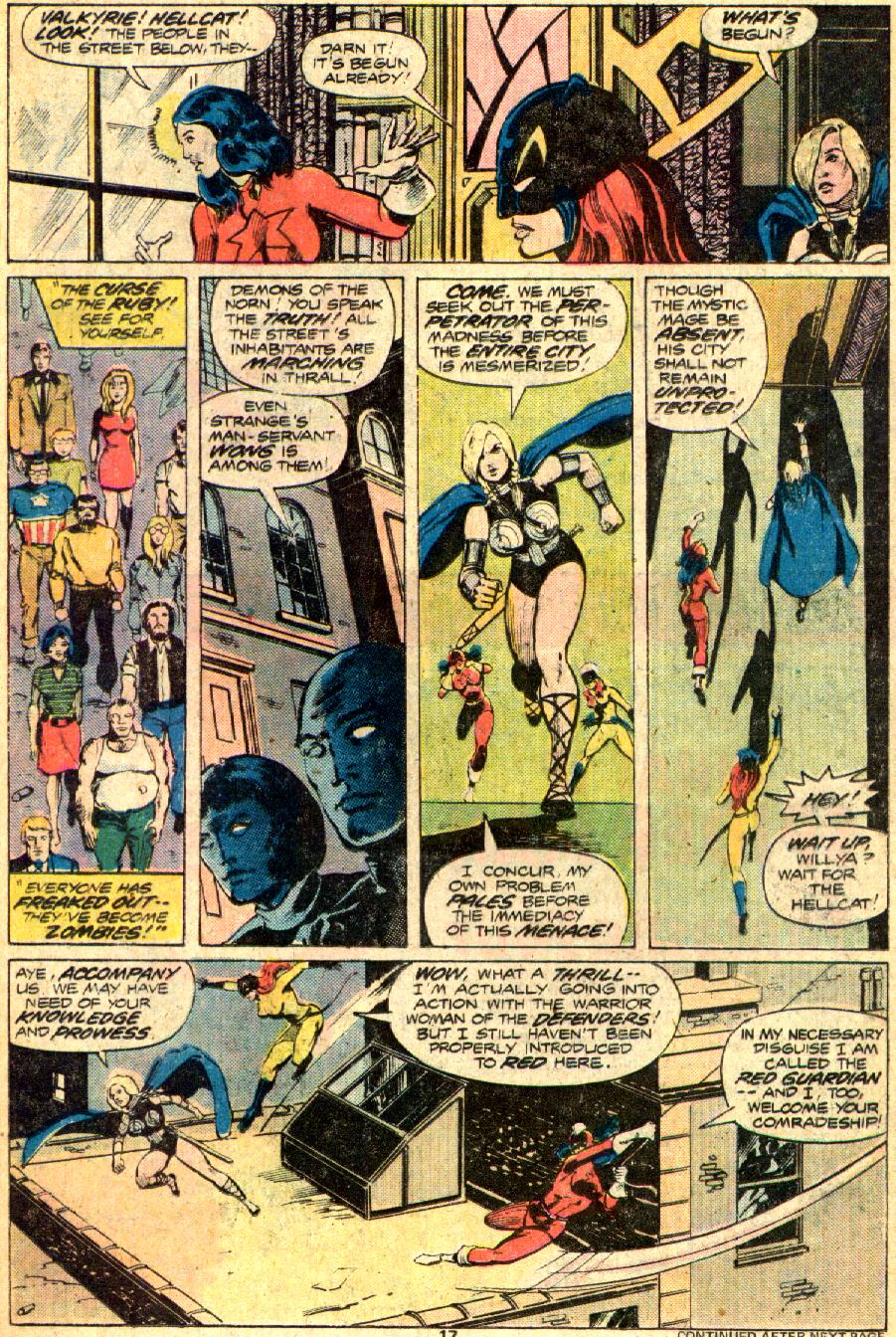 The Defenders (1972) Issue #44 #45 - English 12