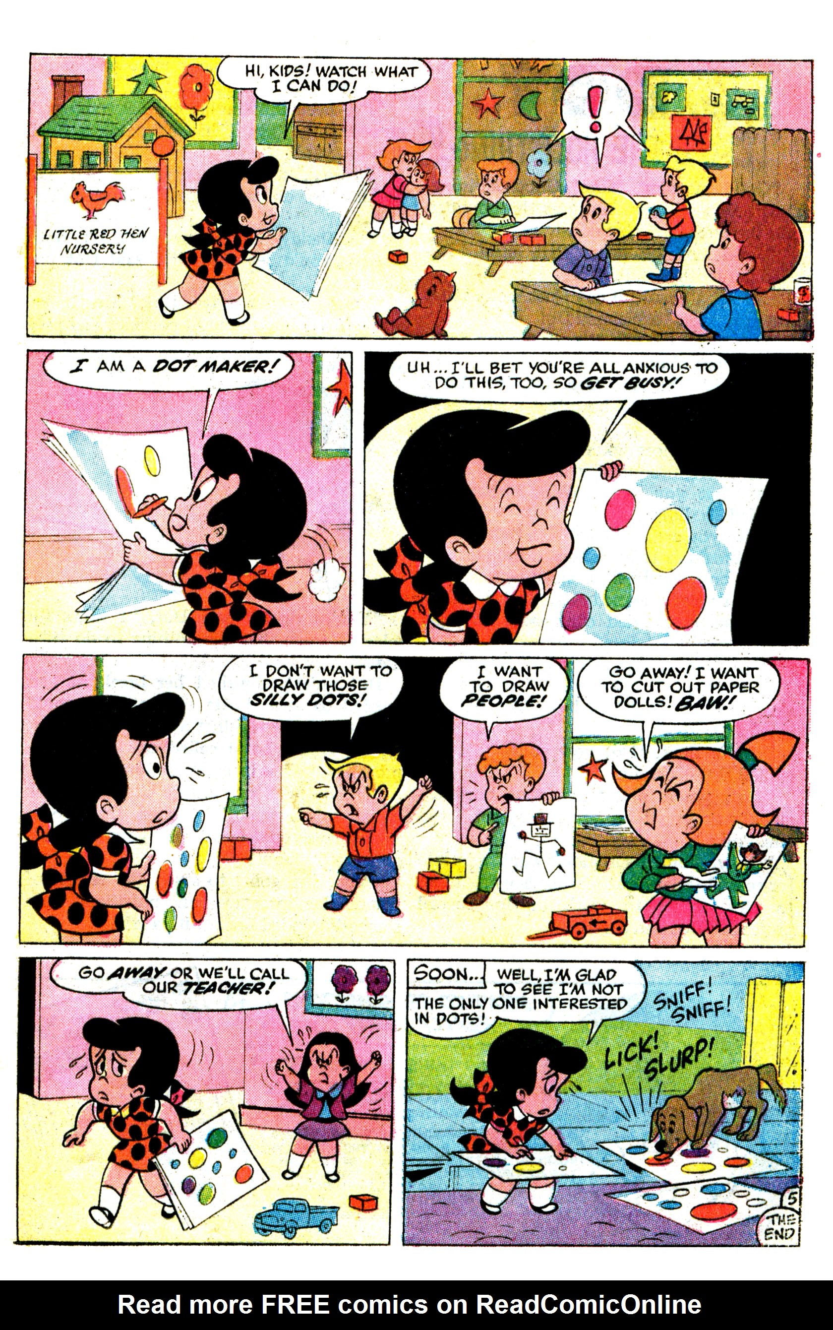 Read online Little Dot (1953) comic -  Issue #151 - 25