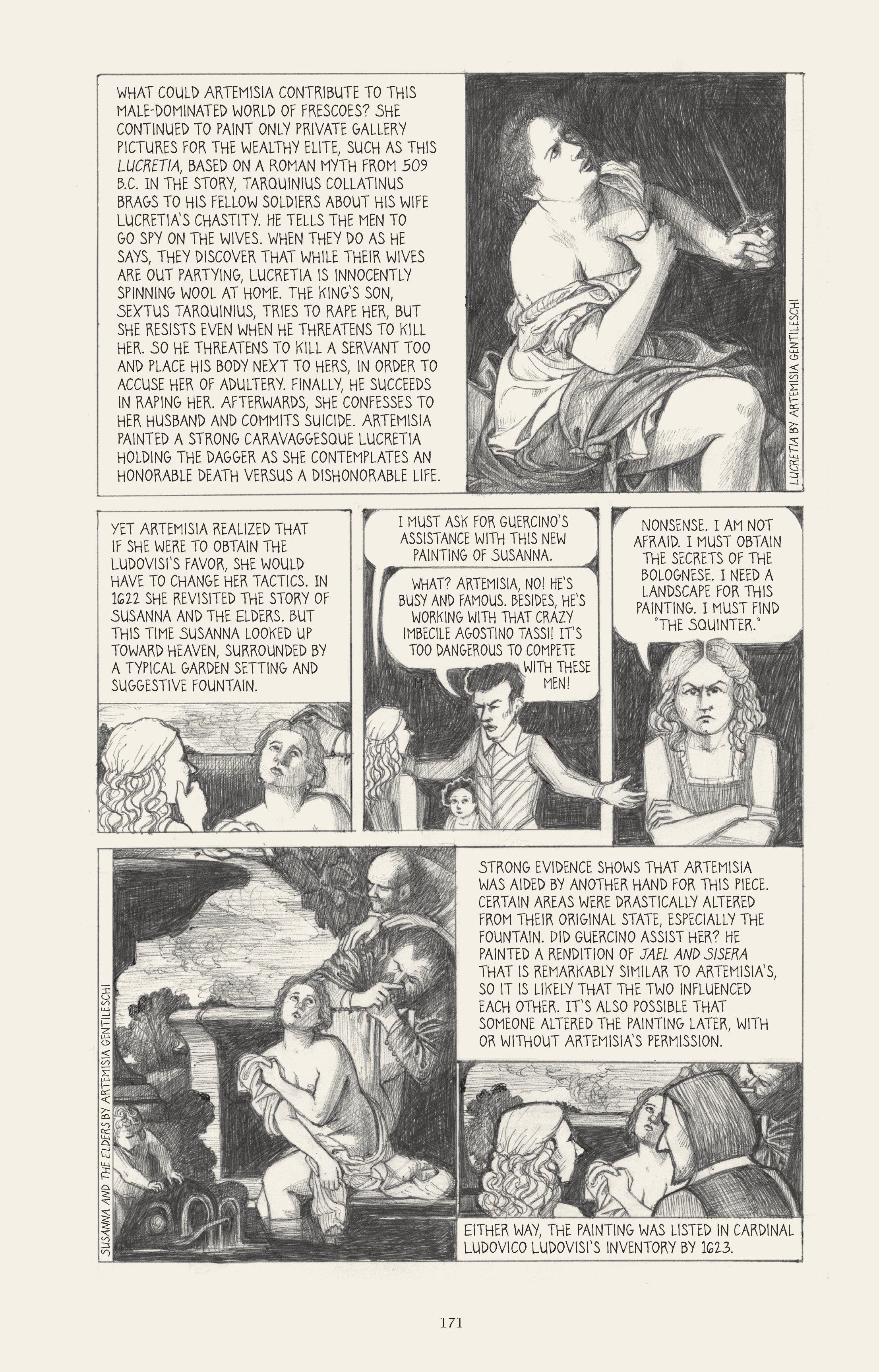 Read online I Know What I Am: The Life and Times of Artemisia Gentileschi comic -  Issue # TPB (Part 2) - 78