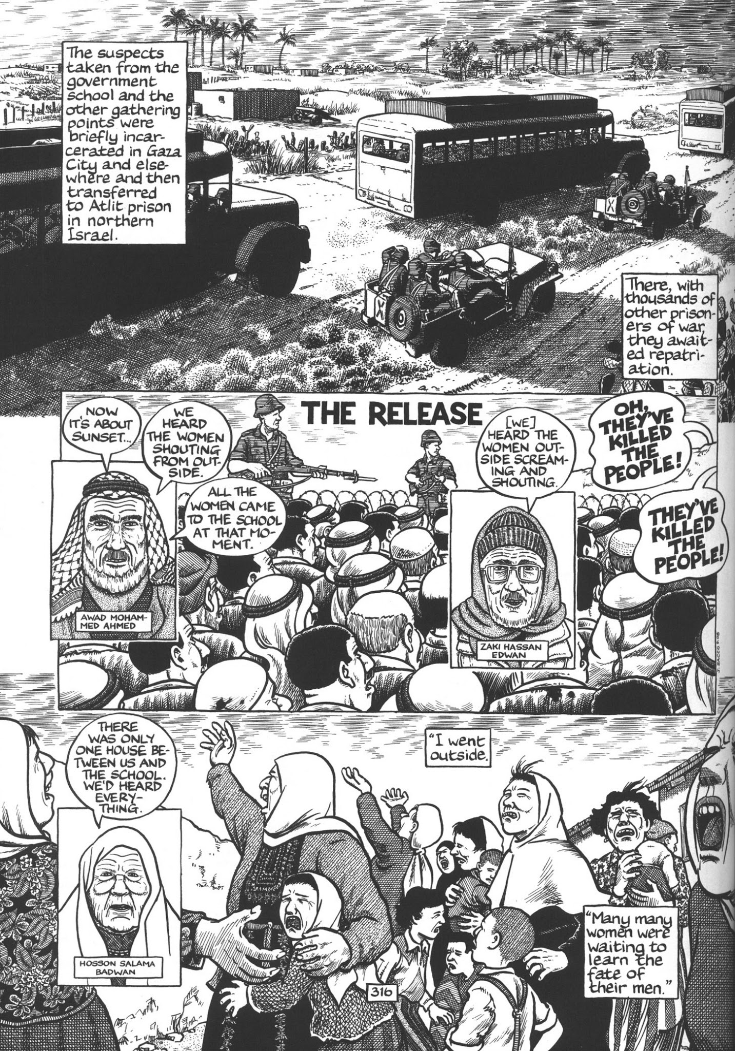 Read online Footnotes in Gaza comic -  Issue # TPB - 333