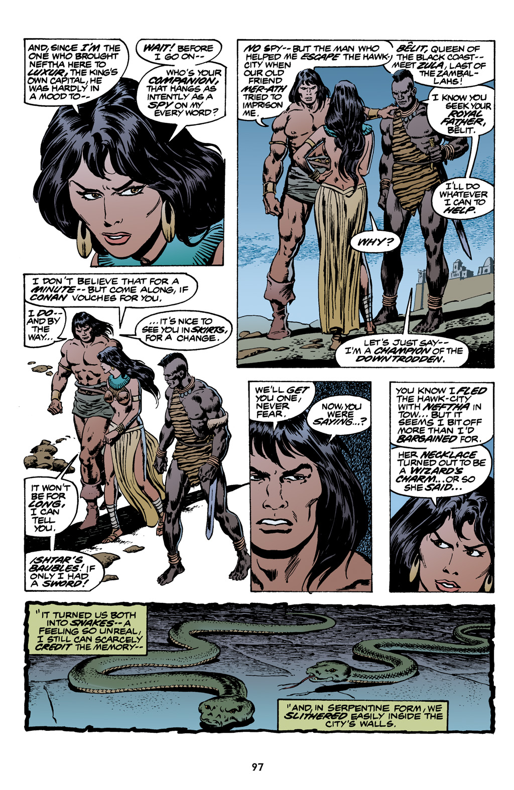 Read online The Chronicles of Conan comic -  Issue # TPB 11 (Part 1) - 97
