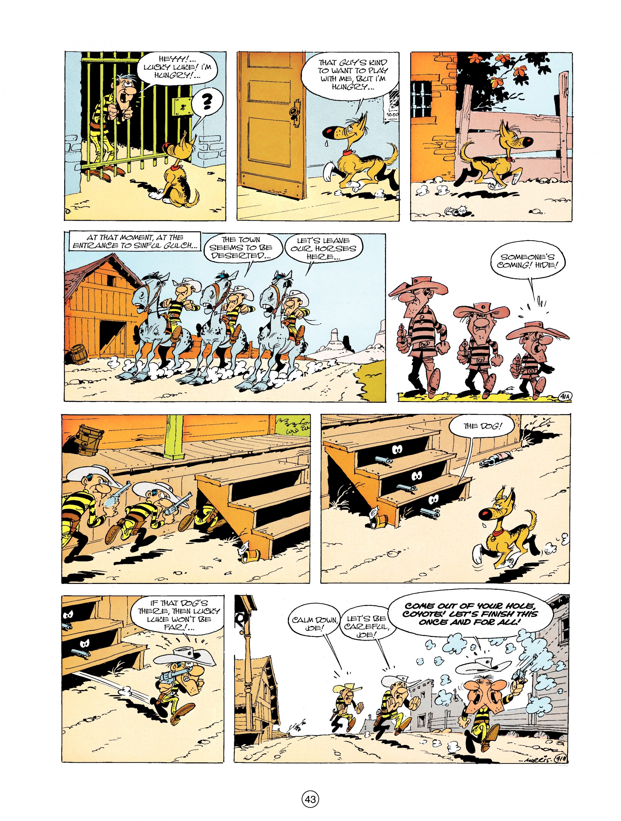 Read online A Lucky Luke Adventure comic -  Issue #19 - 43