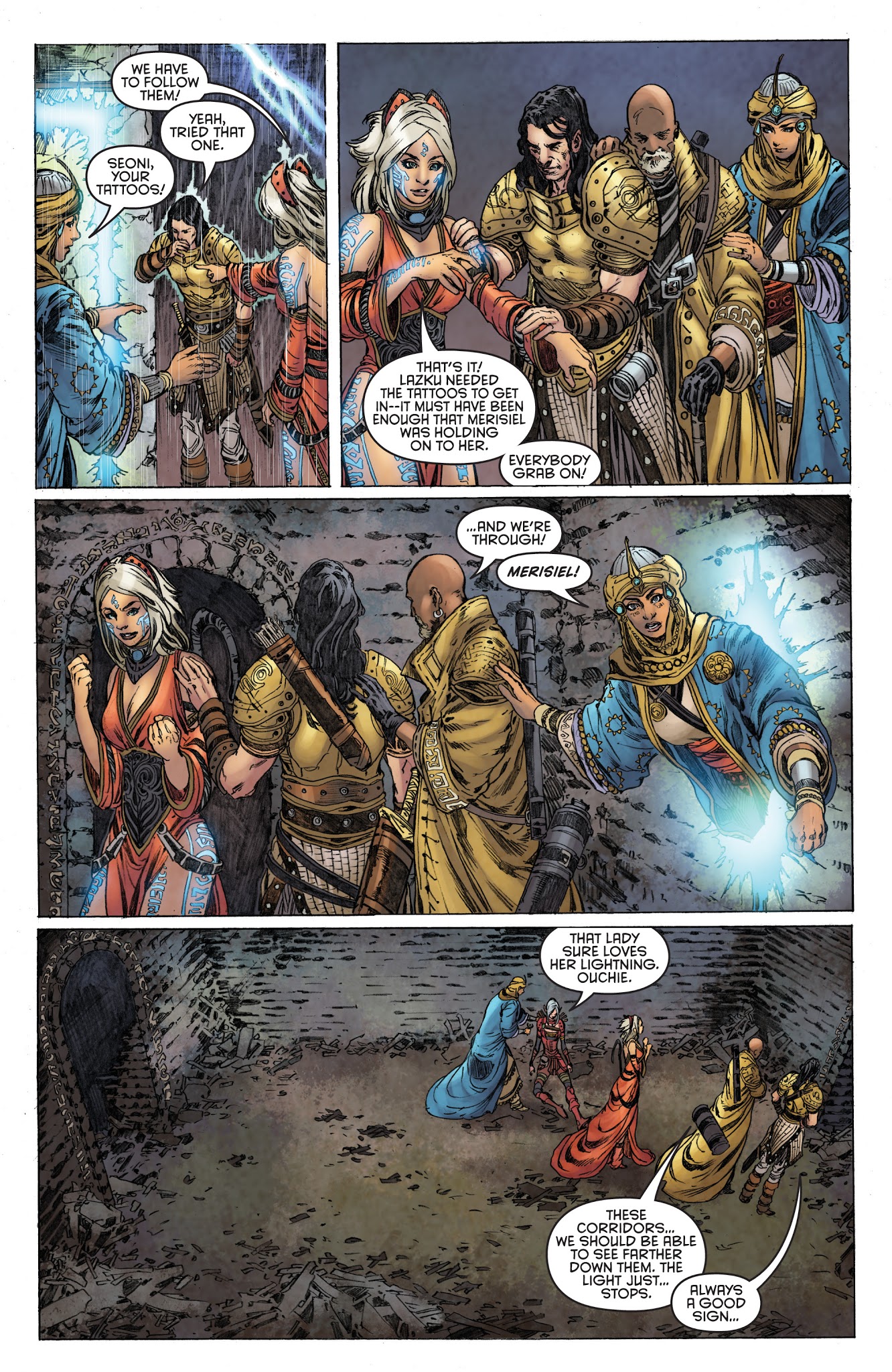Read online Pathfinder: Runescars comic -  Issue #4 - 11