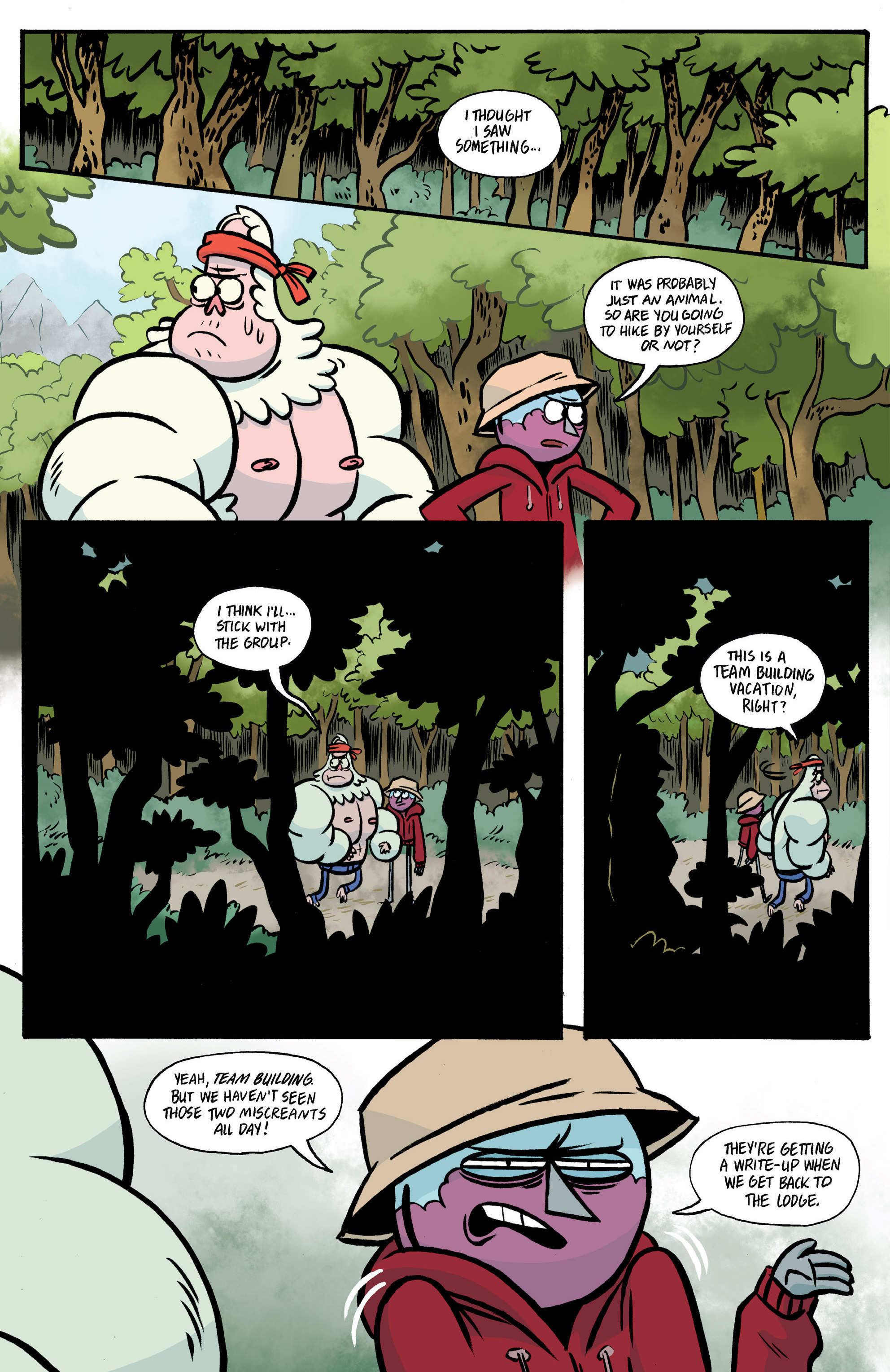 Read online Regular Show: Skips comic -  Issue #2 - 9