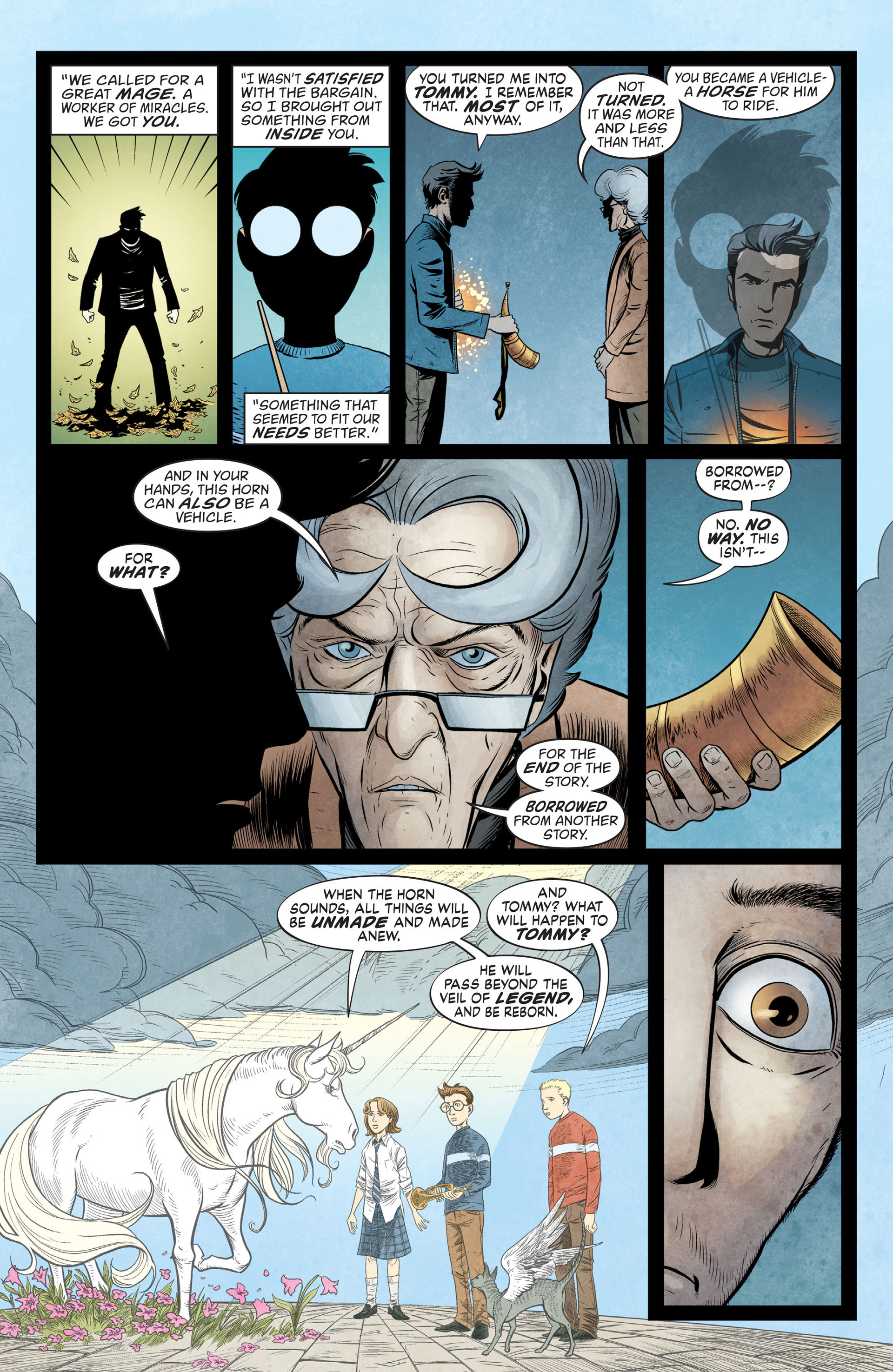 Read online The Unwritten comic -  Issue #54 - 19