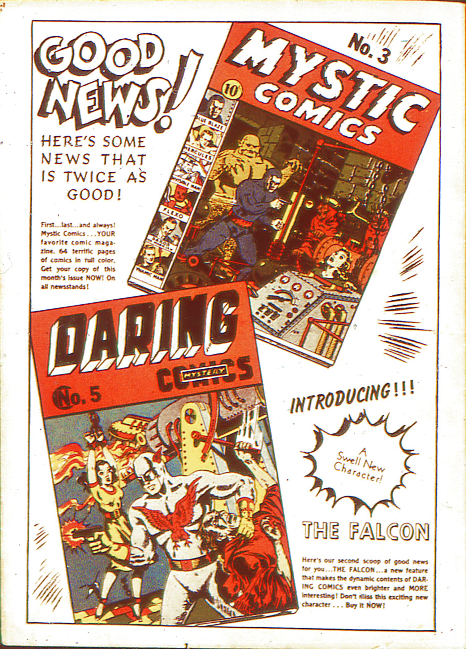 Read online Marvel Mystery Comics comic -  Issue #8 - 68