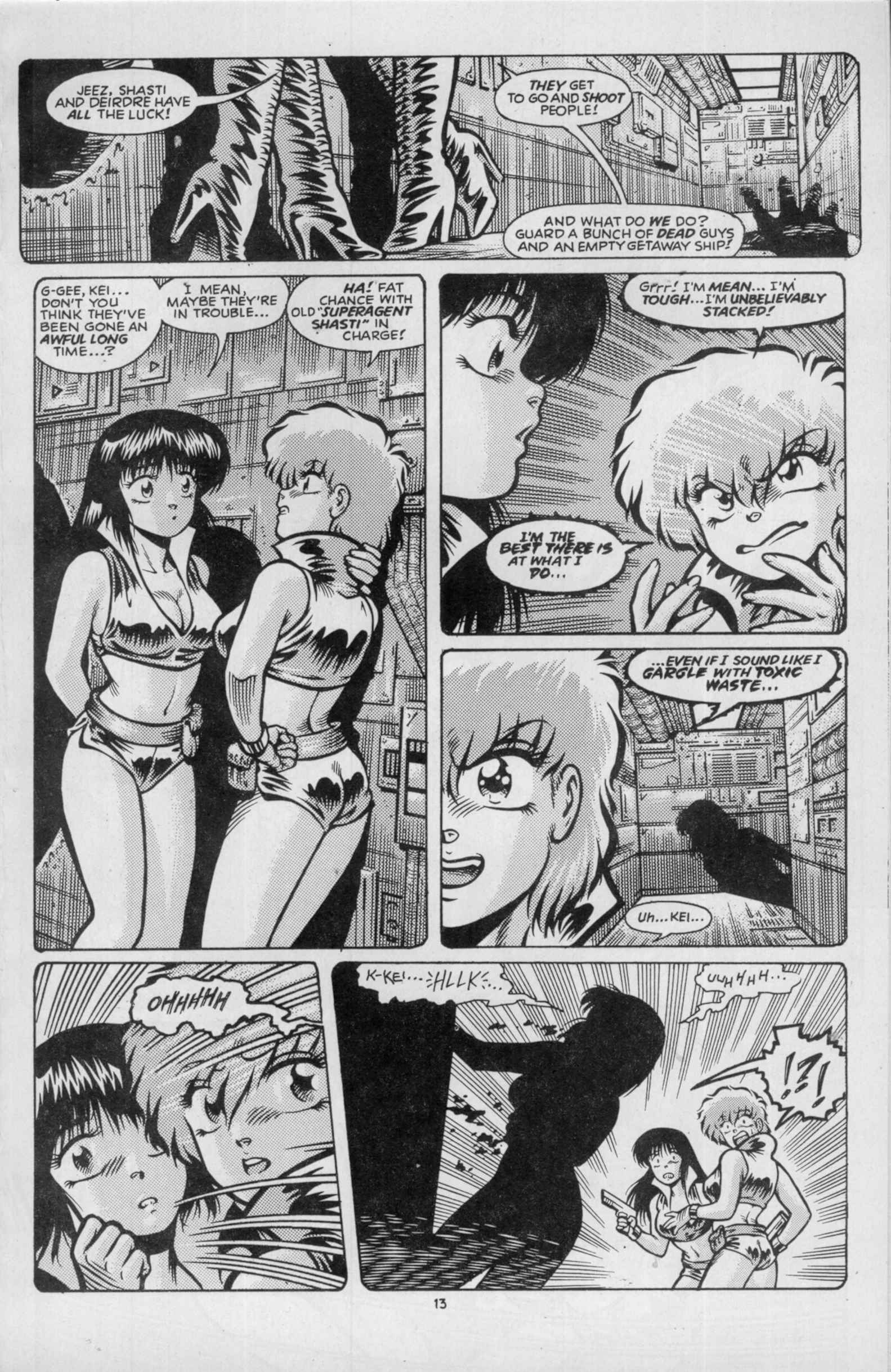 Read online Dirty Pair II comic -  Issue #4 - 15