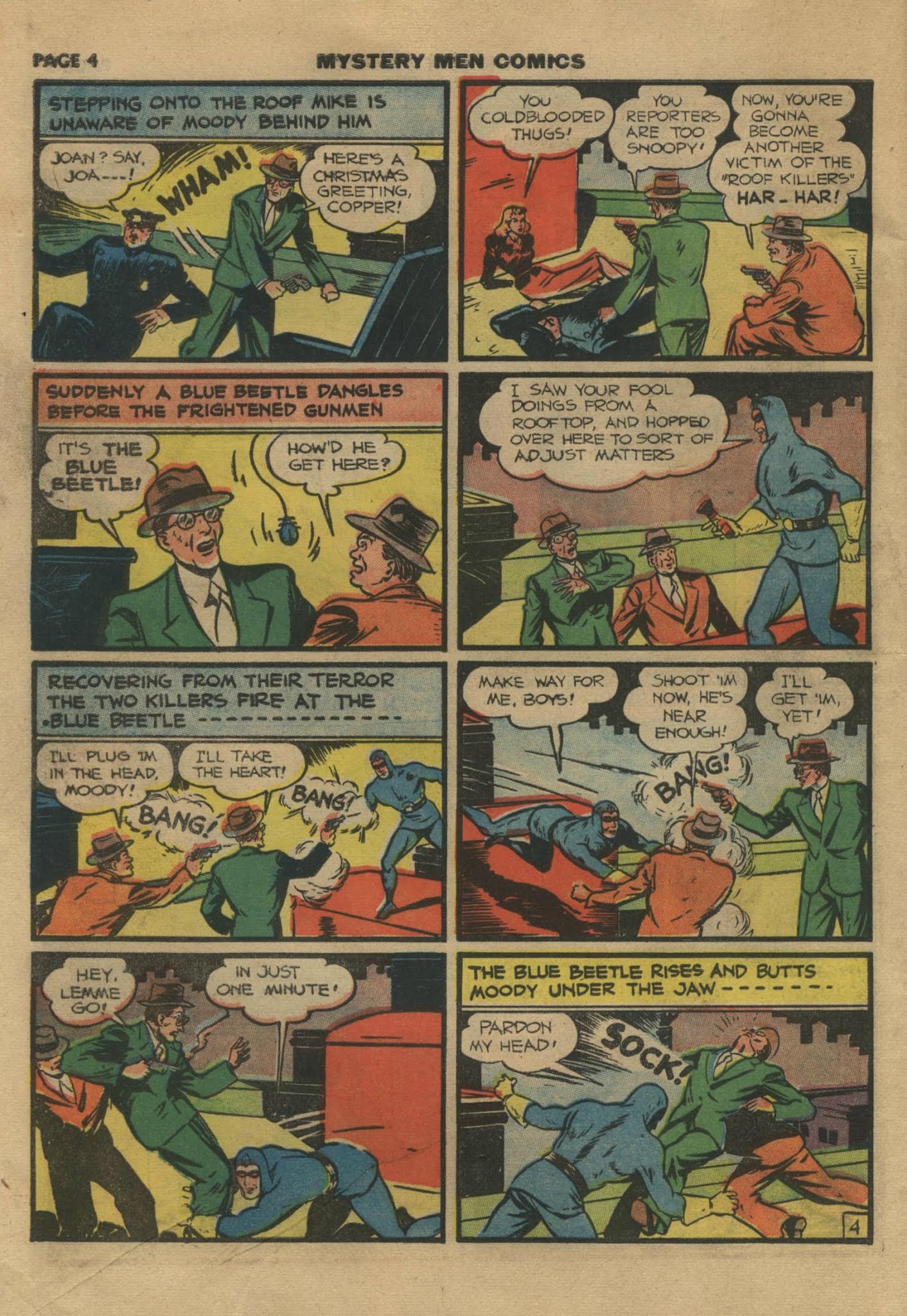 Read online Mystery Men Comics comic -  Issue #15 - 6