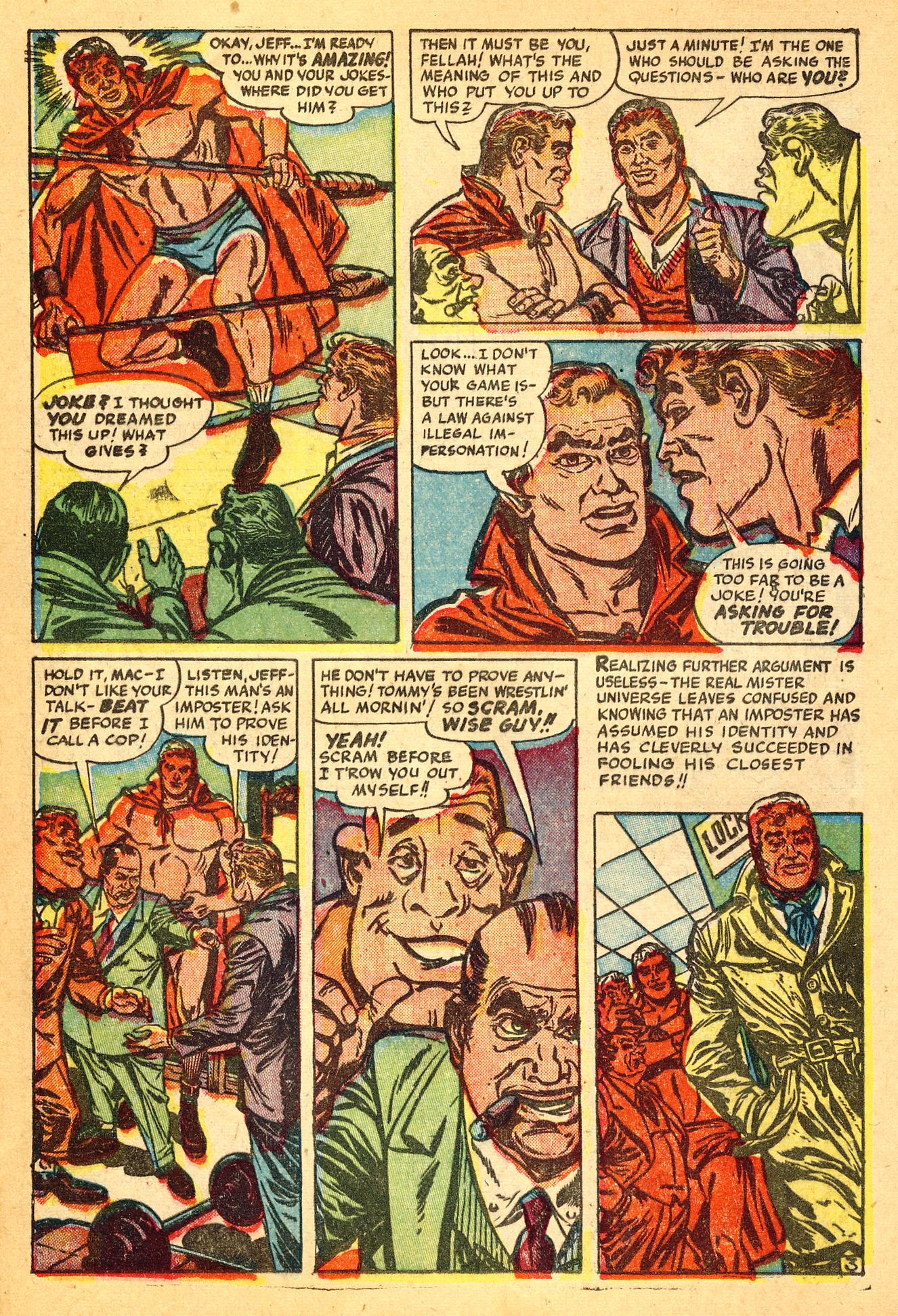 Read online Mister Universe (1951) comic -  Issue #4 - 12