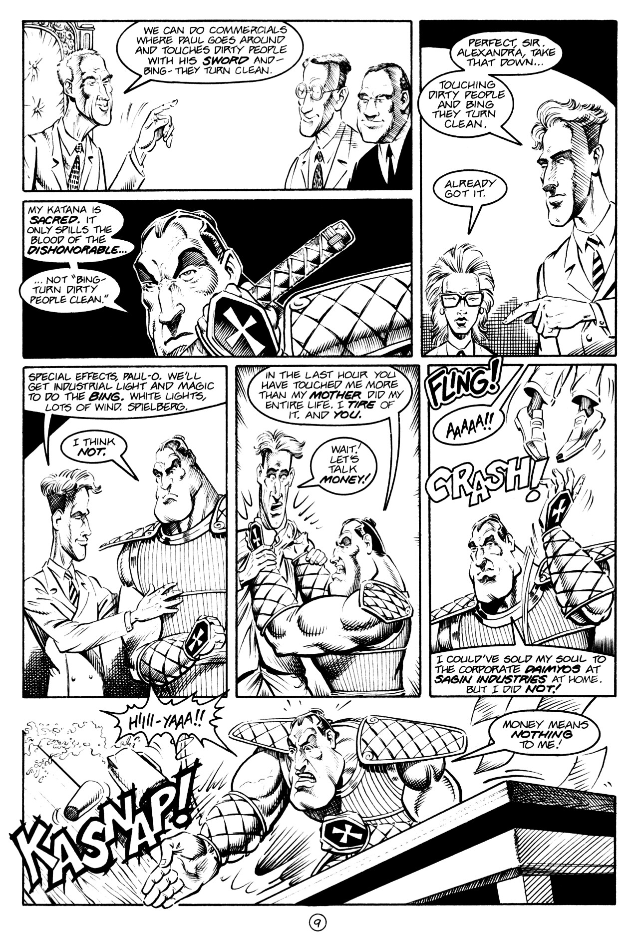 Read online Paul the Samurai (1992) comic -  Issue #4 - 11
