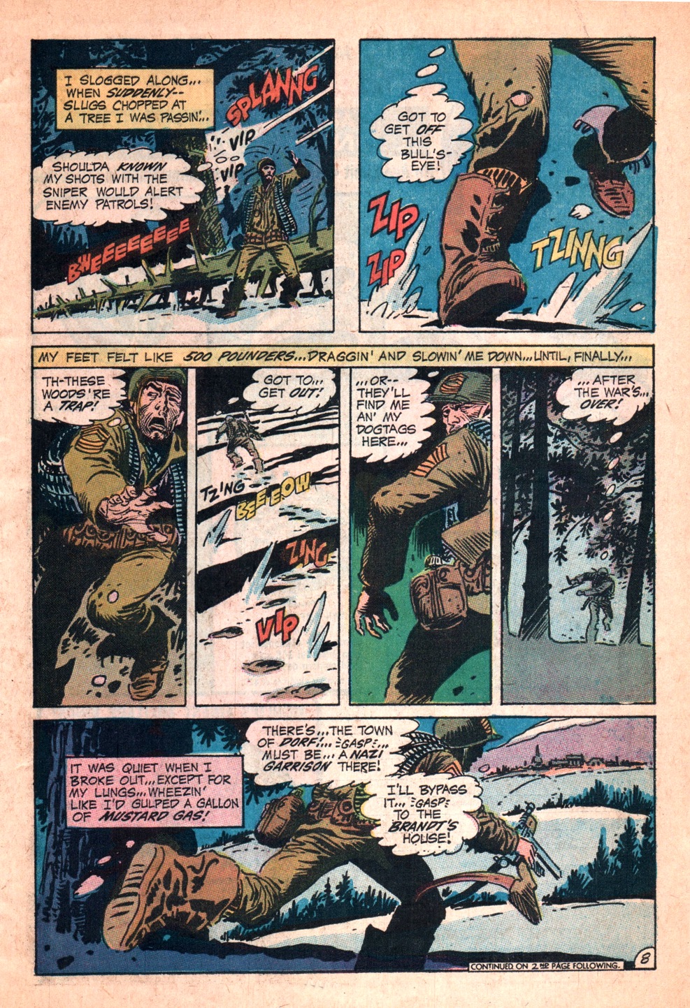 Read online Our Army at War (1952) comic -  Issue #228 - 9