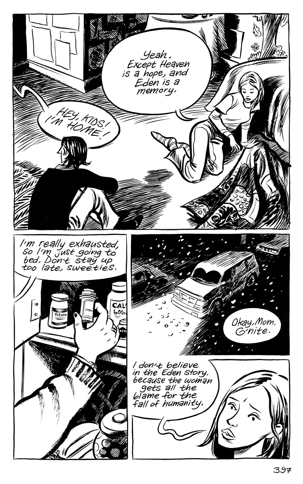 Read online Blankets comic -  Issue #3 - 21