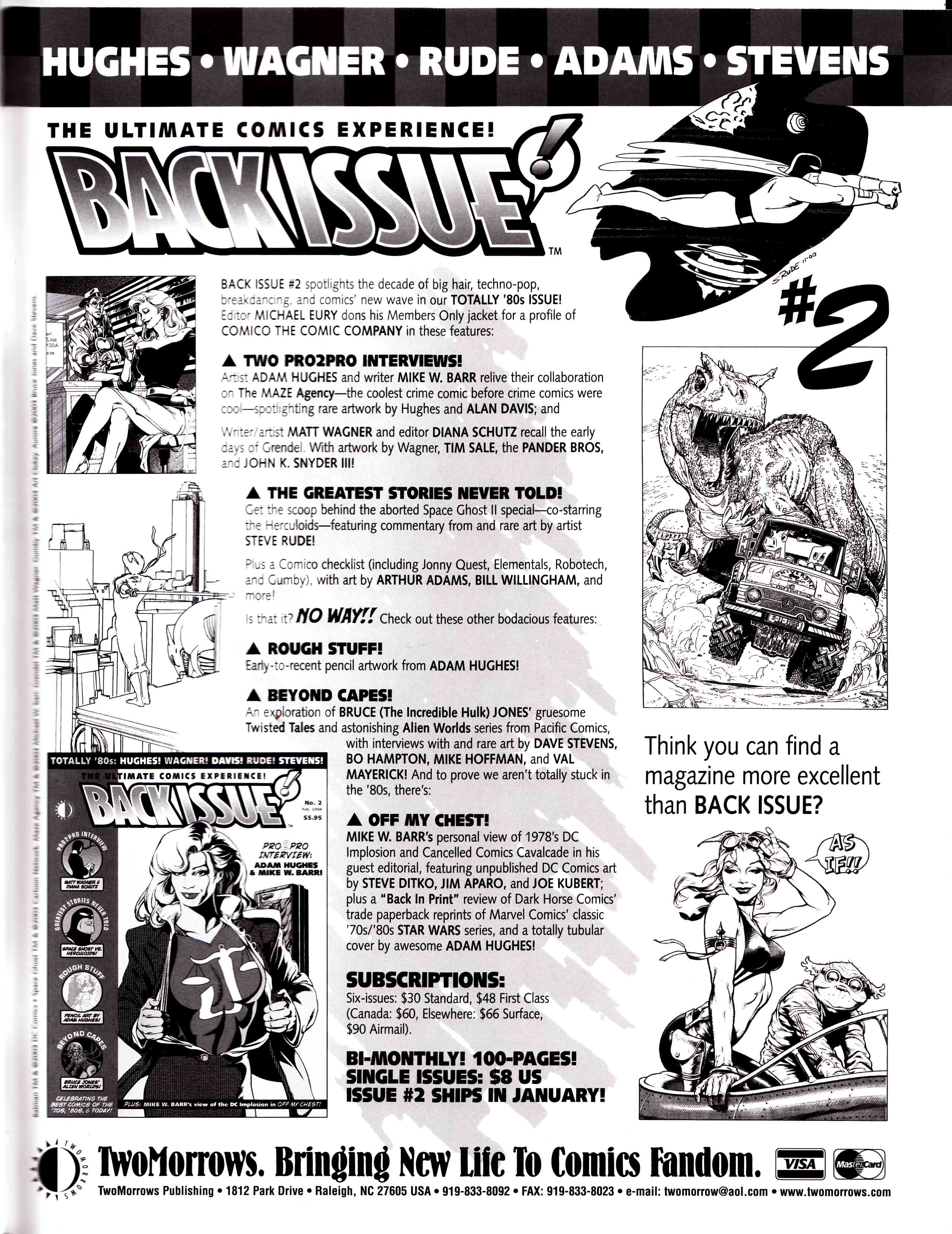 Read online Back Issue comic -  Issue #1 - 99