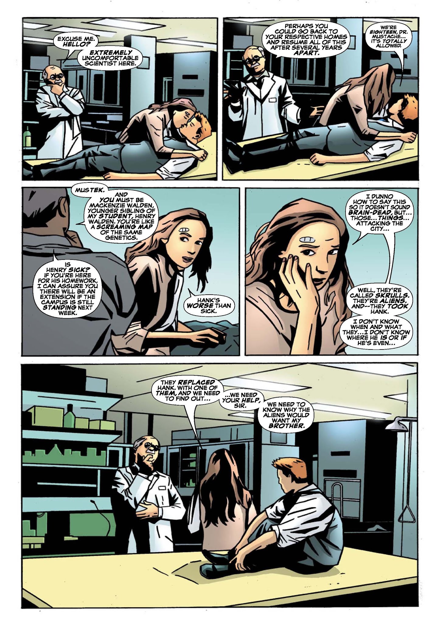 Read online Secret Invasion: Home Invasion comic -  Issue #5 - 5