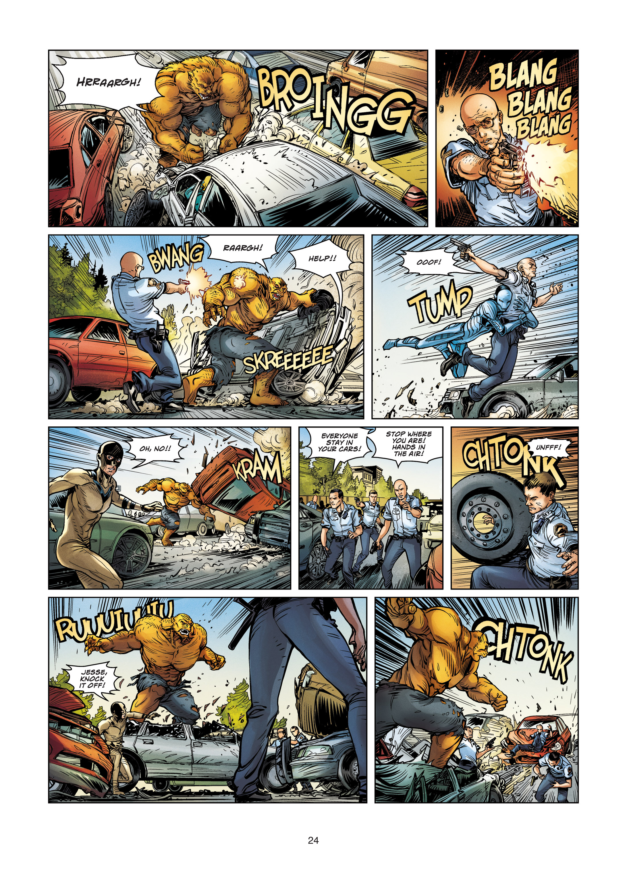 Read online Vigilantes comic -  Issue #4 - 24