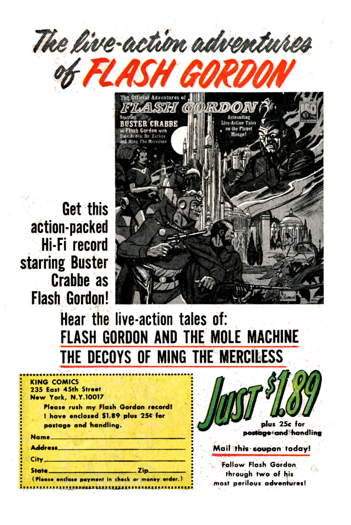 Read online Flash Gordon (1966) comic -  Issue #8 - 17
