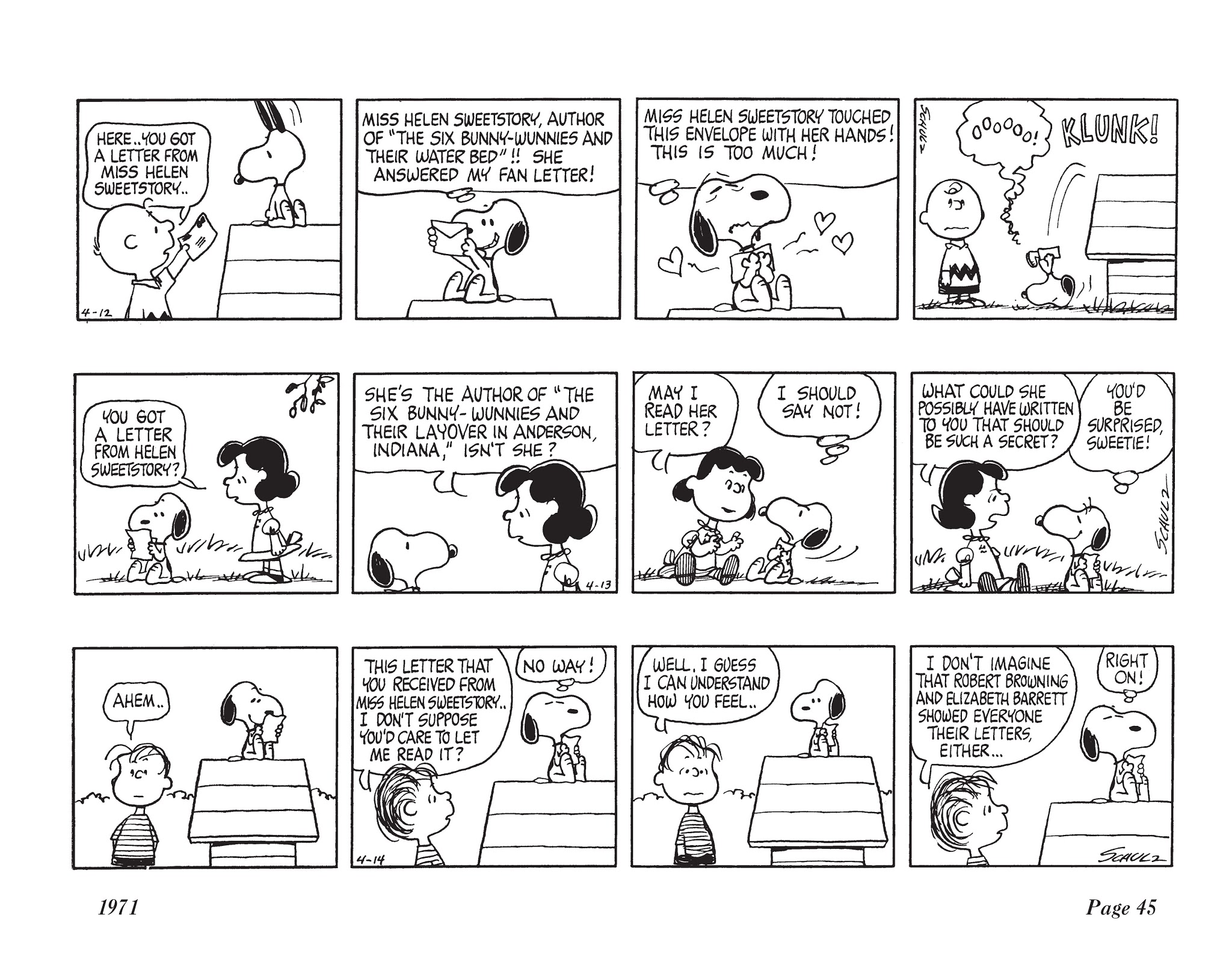 Read online The Complete Peanuts comic -  Issue # TPB 11 - 60