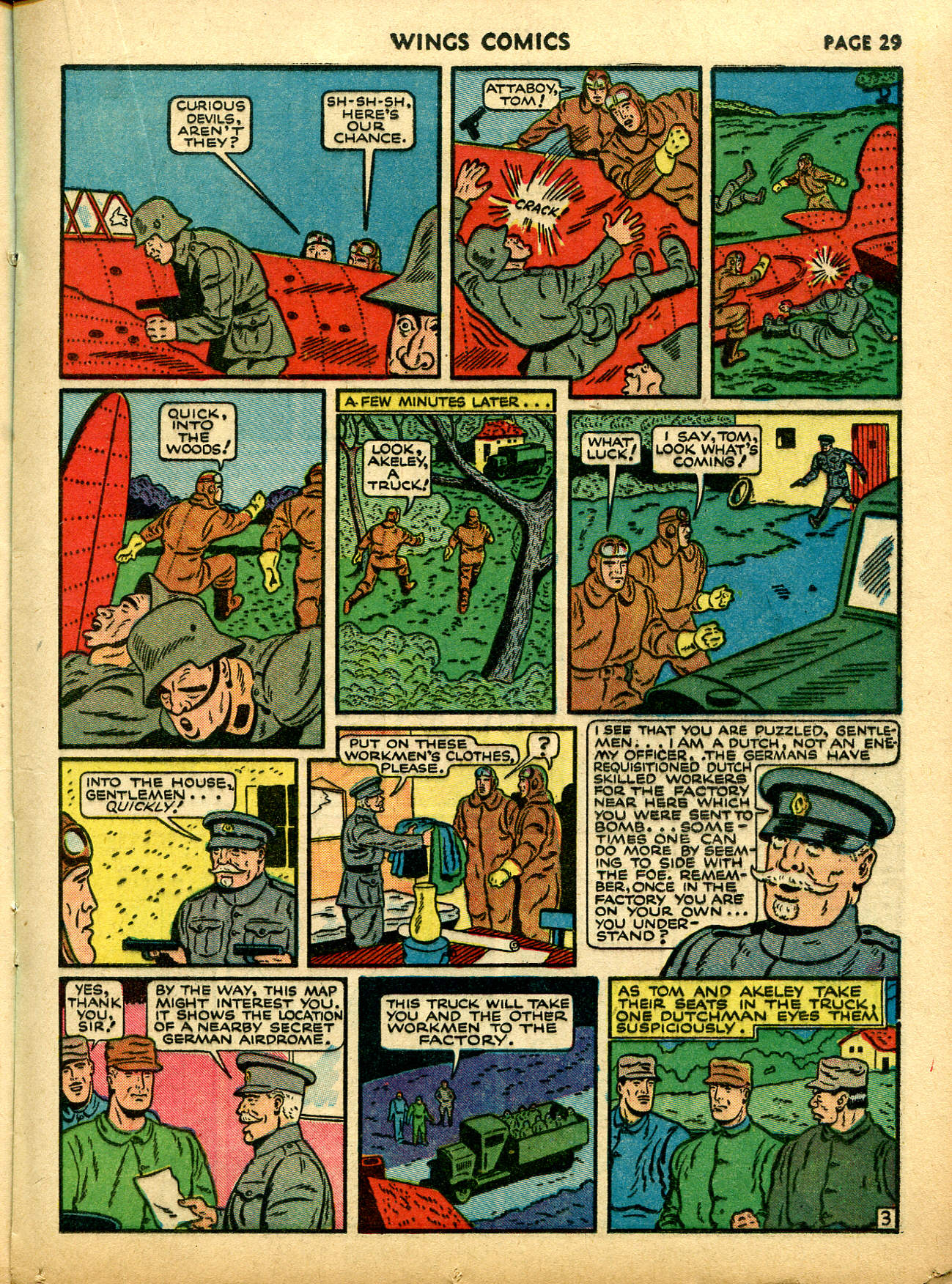 Read online Wings Comics comic -  Issue #12 - 31