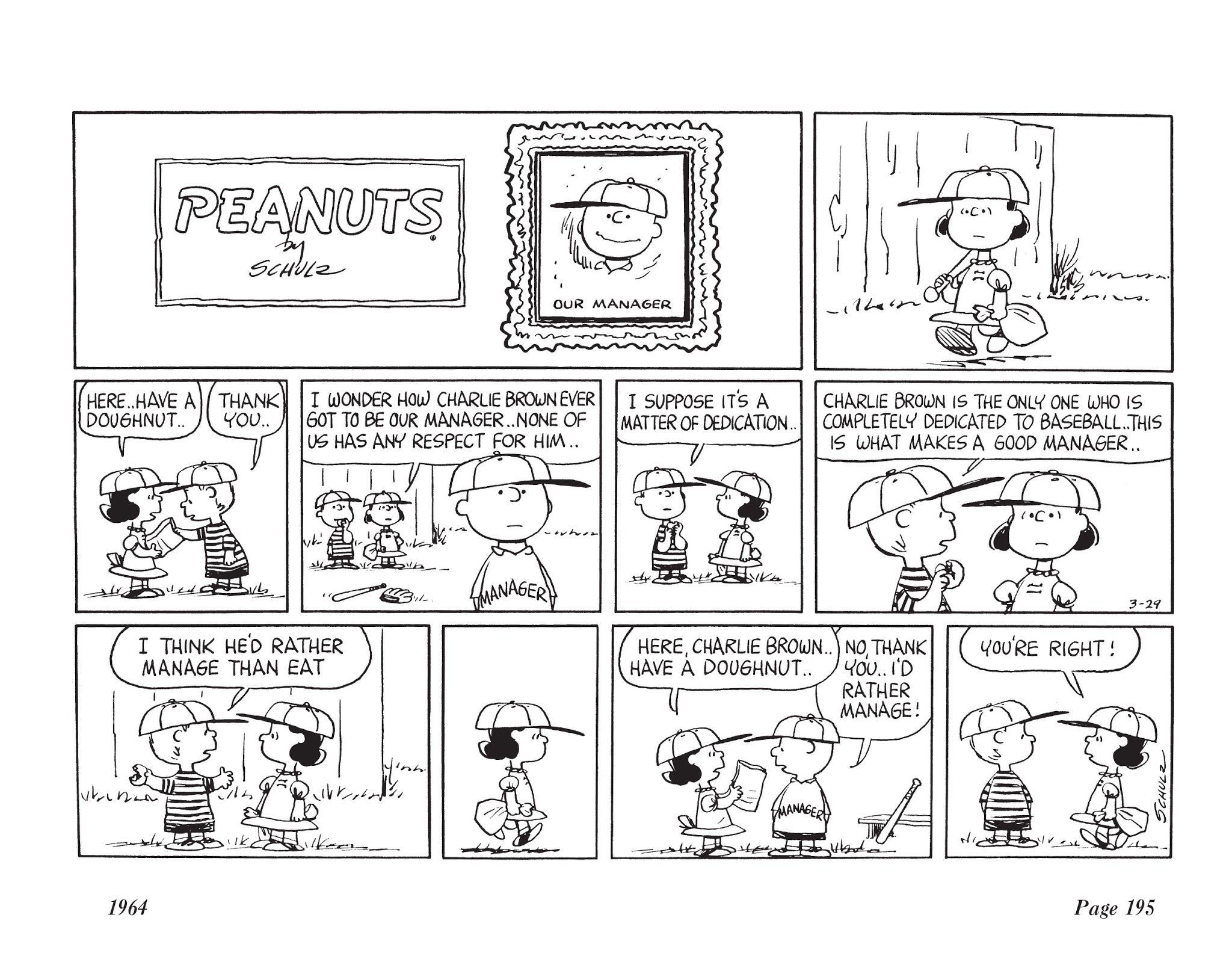 Read online The Complete Peanuts comic -  Issue # TPB 7 - 206