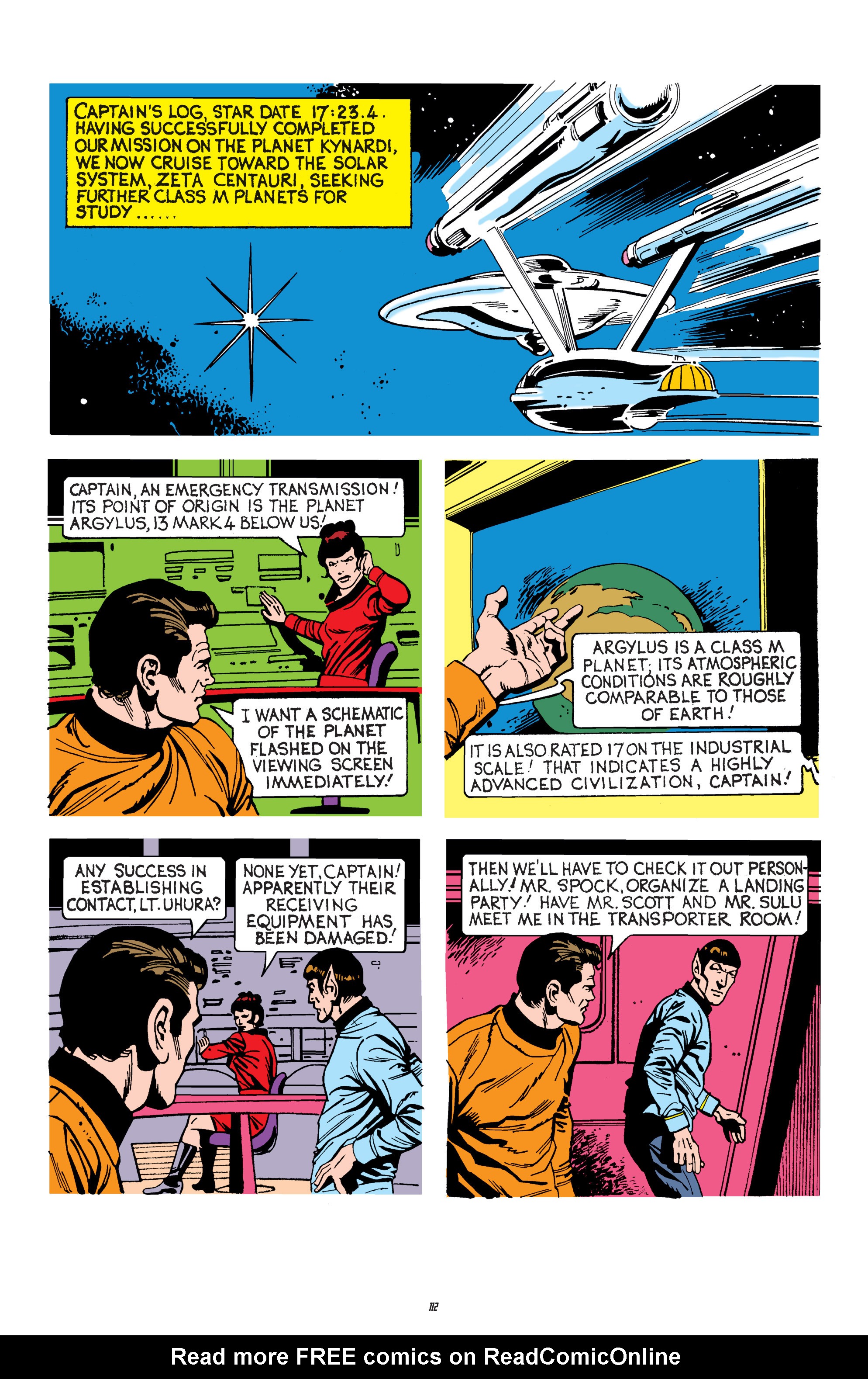 Read online Star Trek Archives comic -  Issue # TPB 4 - 112