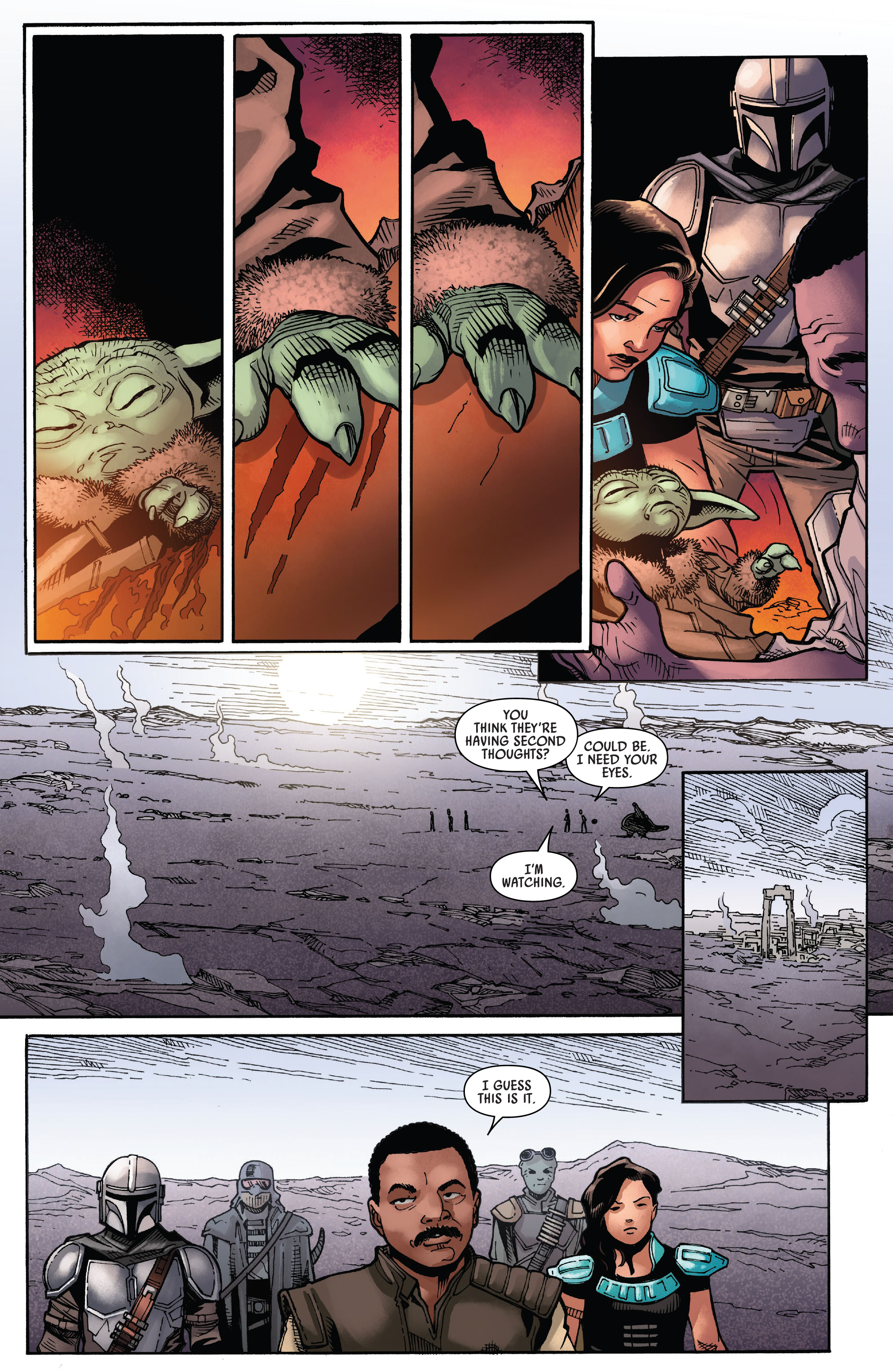 Read online Star Wars: The Mandalorian comic -  Issue #7 - 21