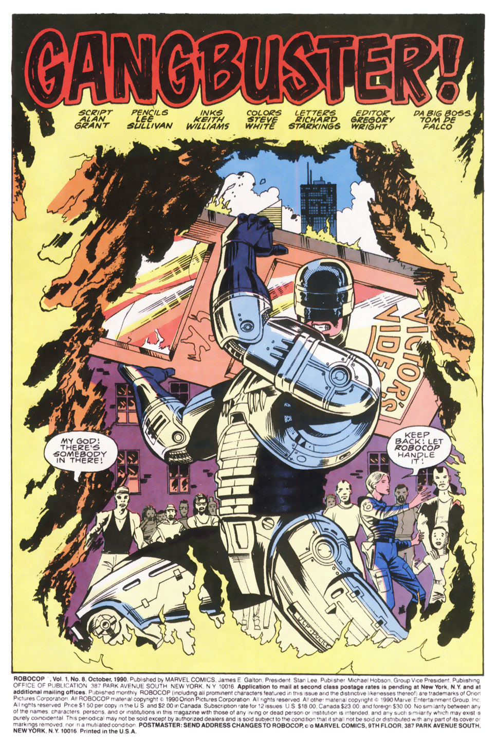 Read online Robocop (1990) comic -  Issue #8 - 2