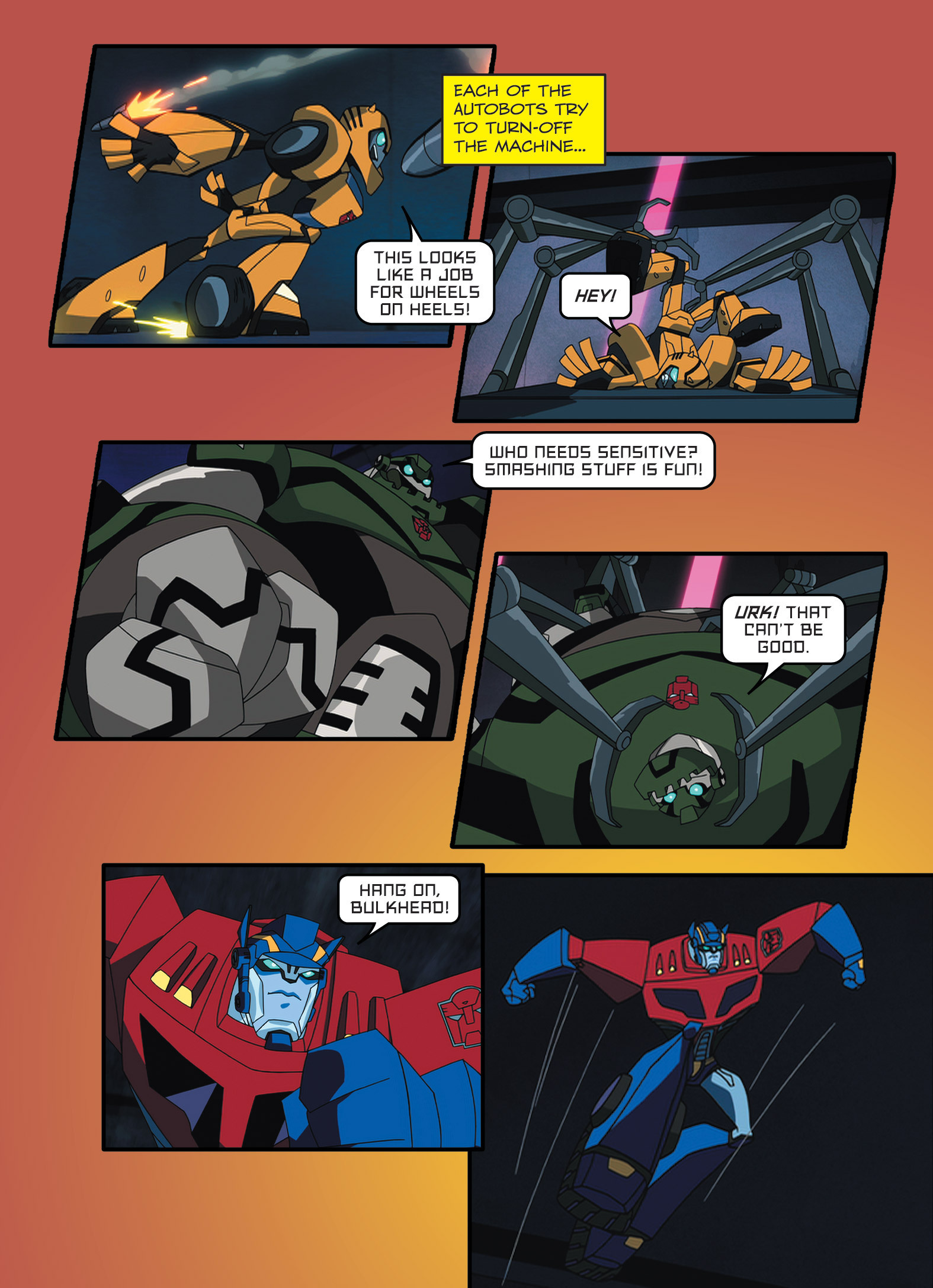 Read online Transformers Animated comic -  Issue #3 - 42