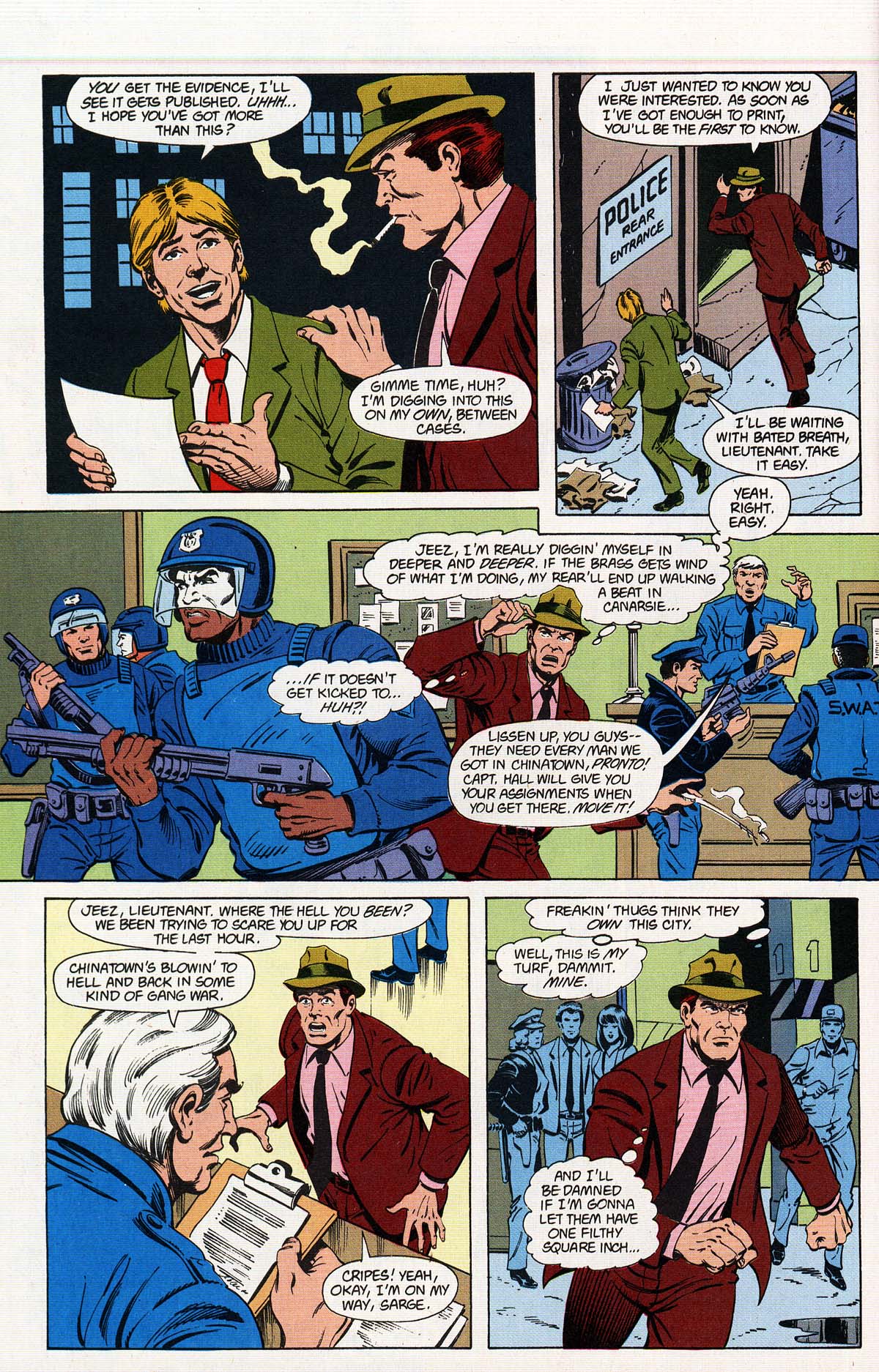 Read online Vigilante (1983) comic -  Issue #31 - 24