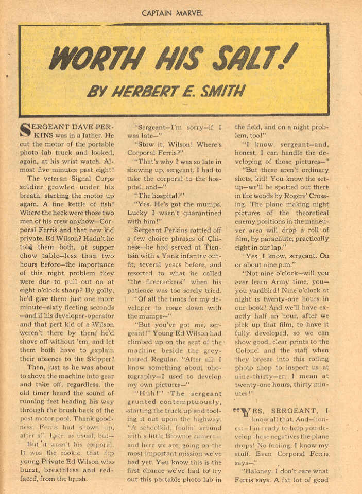 Read online Captain Marvel Adventures comic -  Issue #33 - 47