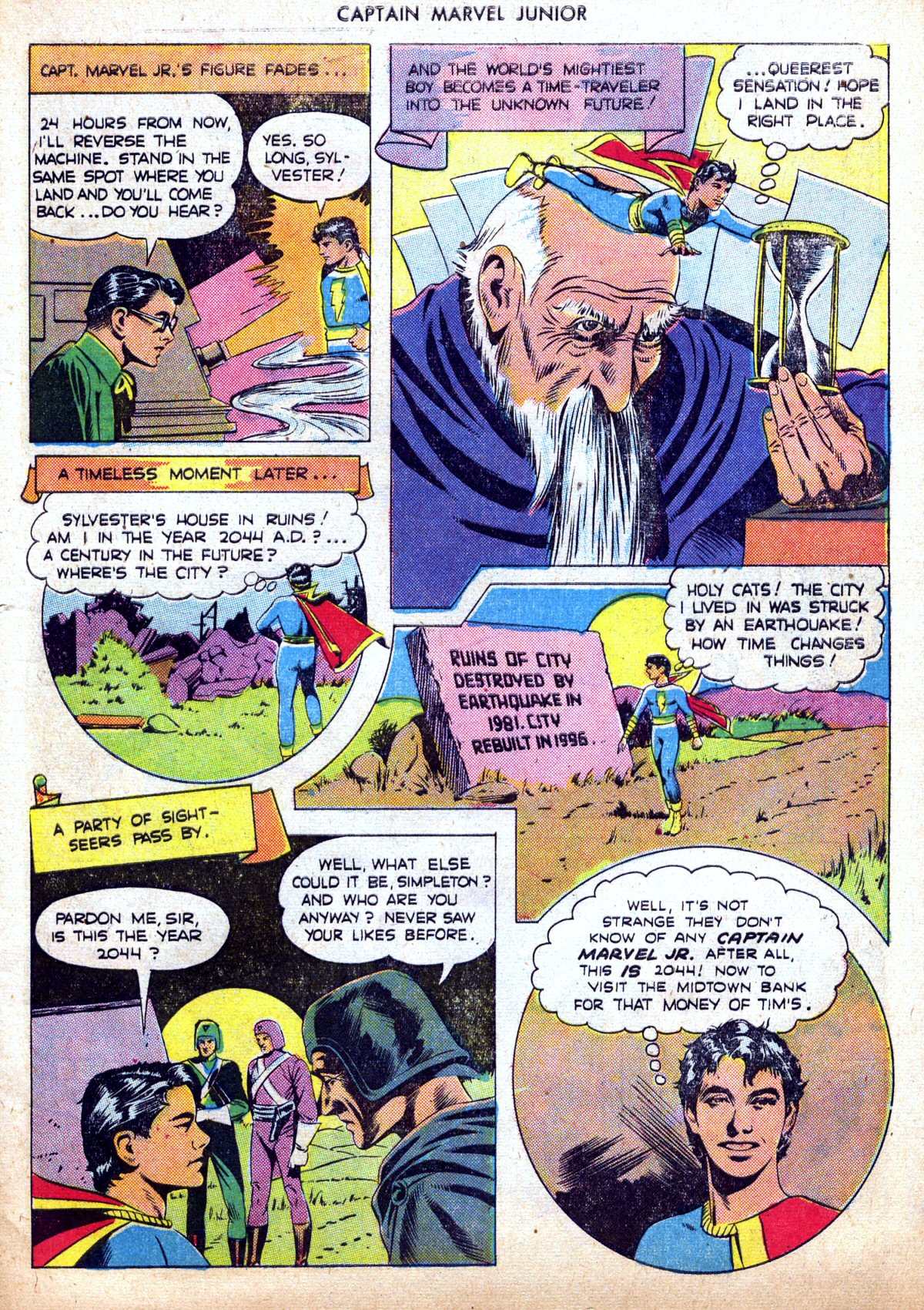 Read online Captain Marvel, Jr. comic -  Issue #17 - 7