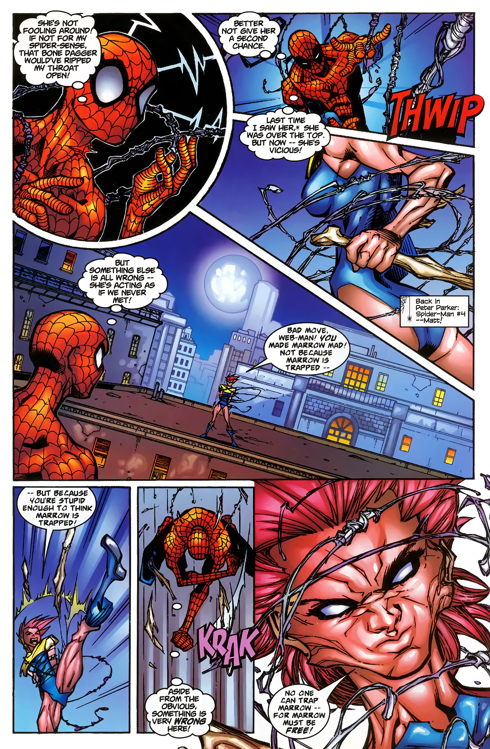 Read online Spidey/Marrow comic -  Issue # Full - 15