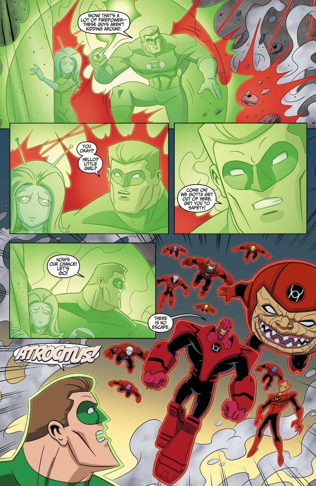Read online Green Lantern: The Animated Series comic -  Issue #6 - 8