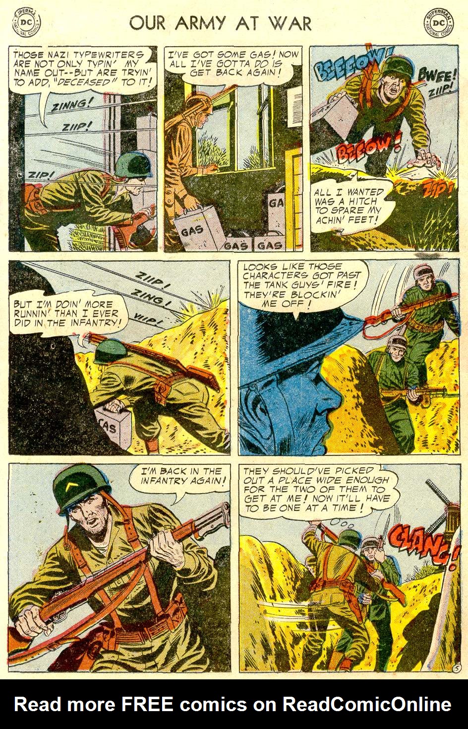 Read online Our Army at War (1952) comic -  Issue #28 - 15