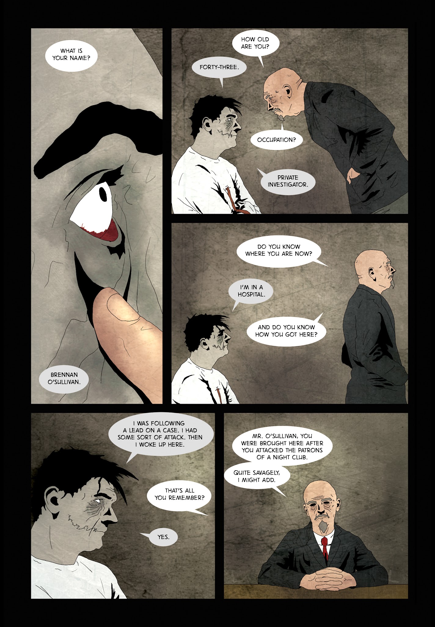 Read online It Looks Back comic -  Issue #4 - 7
