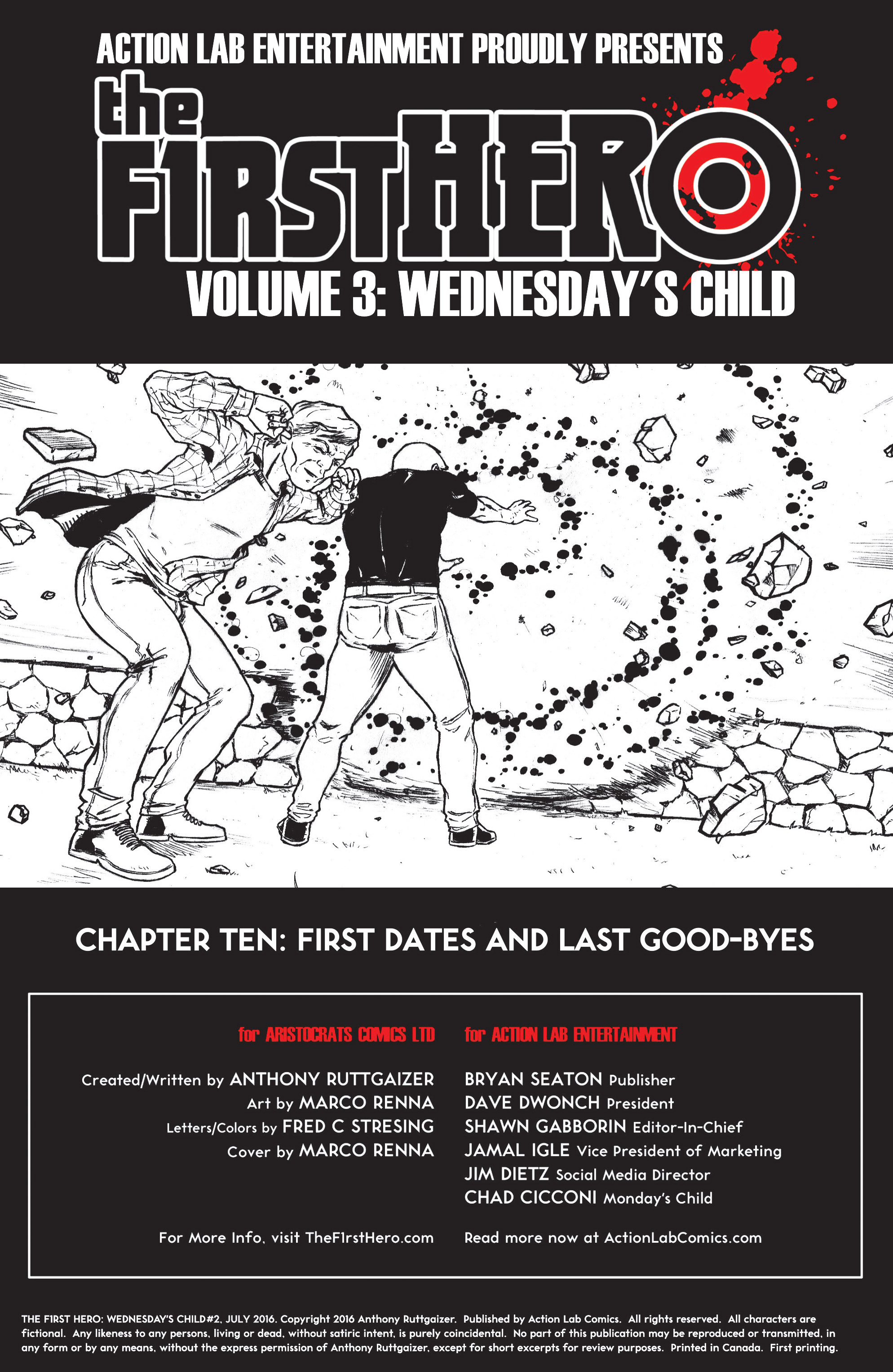 Read online The F1rst Hero: Wednesday's Child comic -  Issue #2 - 2