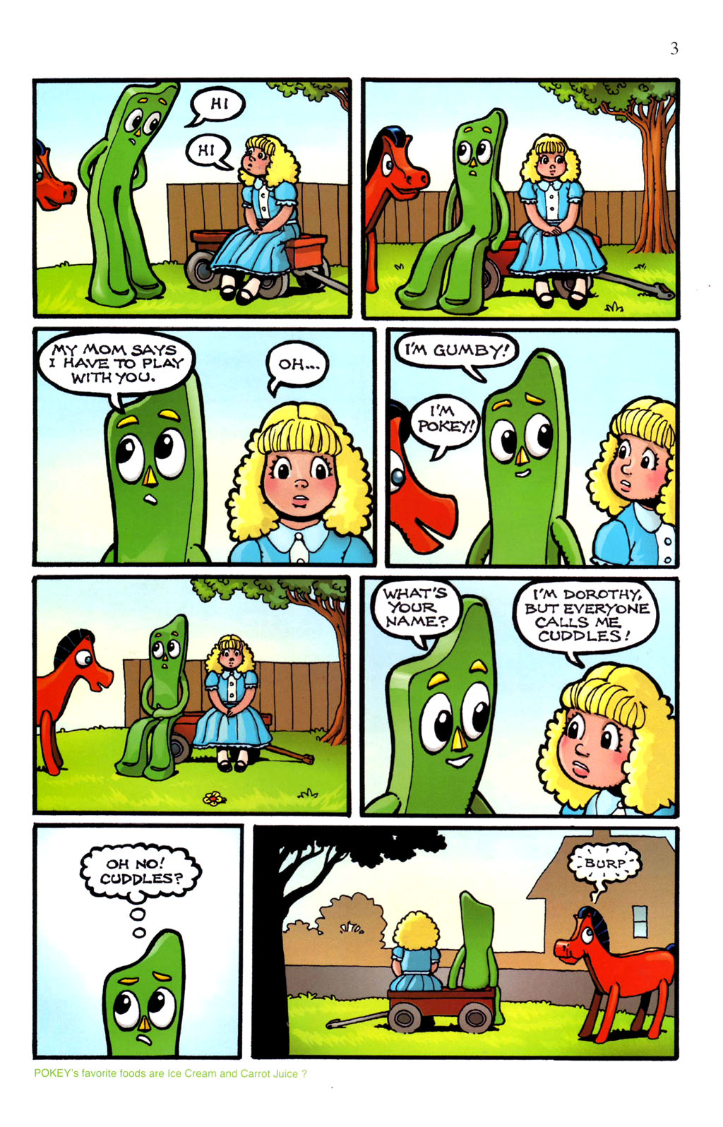 Read online Gumby (2006) comic -  Issue #1 - 5