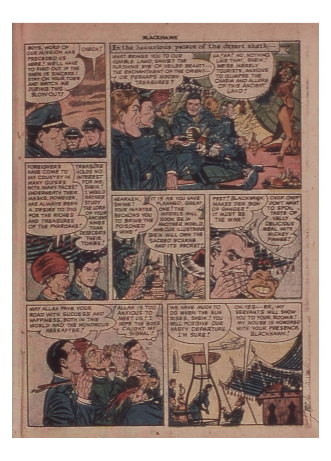 Read online Blackhawk (1957) comic -  Issue #19 - 43