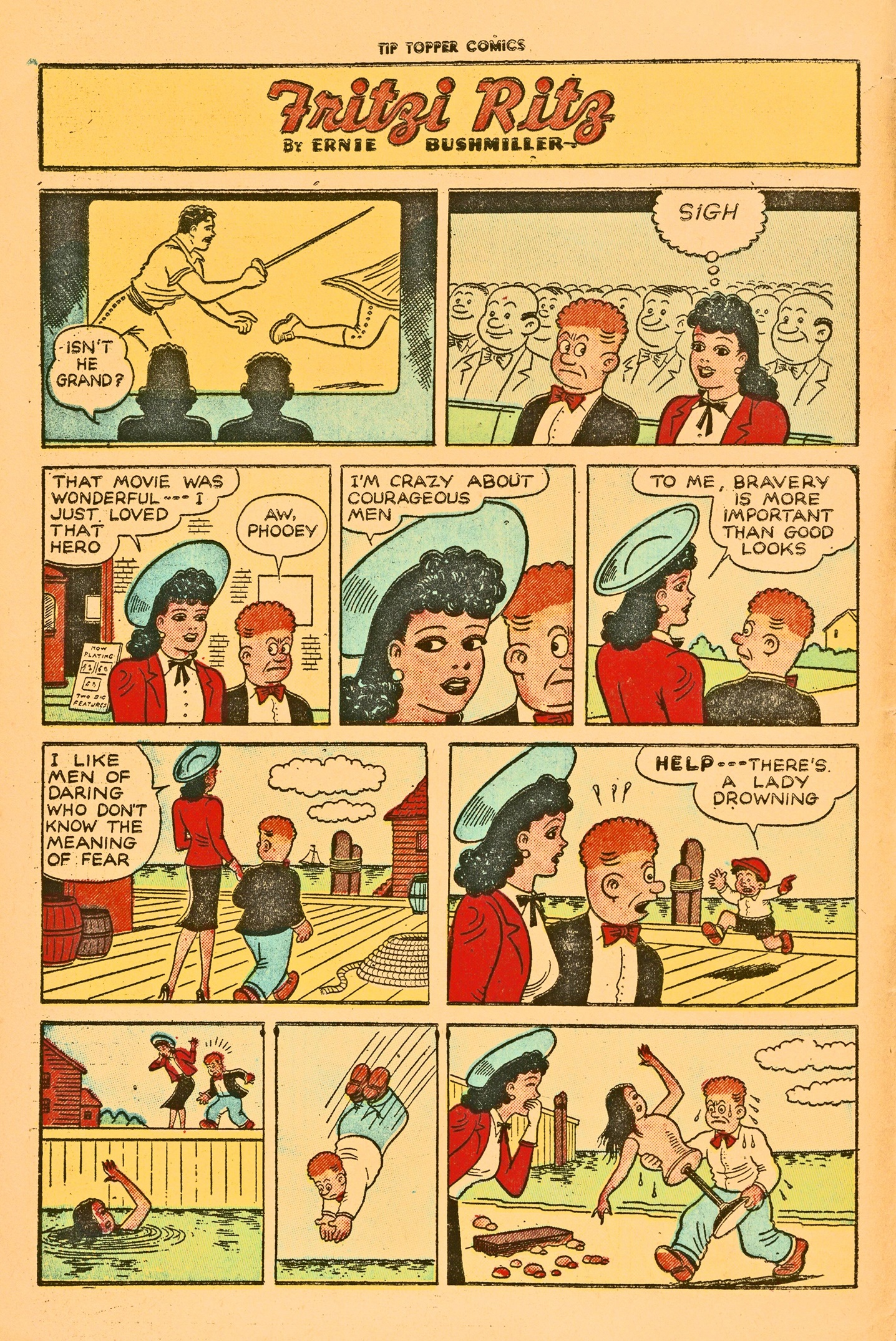 Read online Tip Topper Comics comic -  Issue #1 - 6