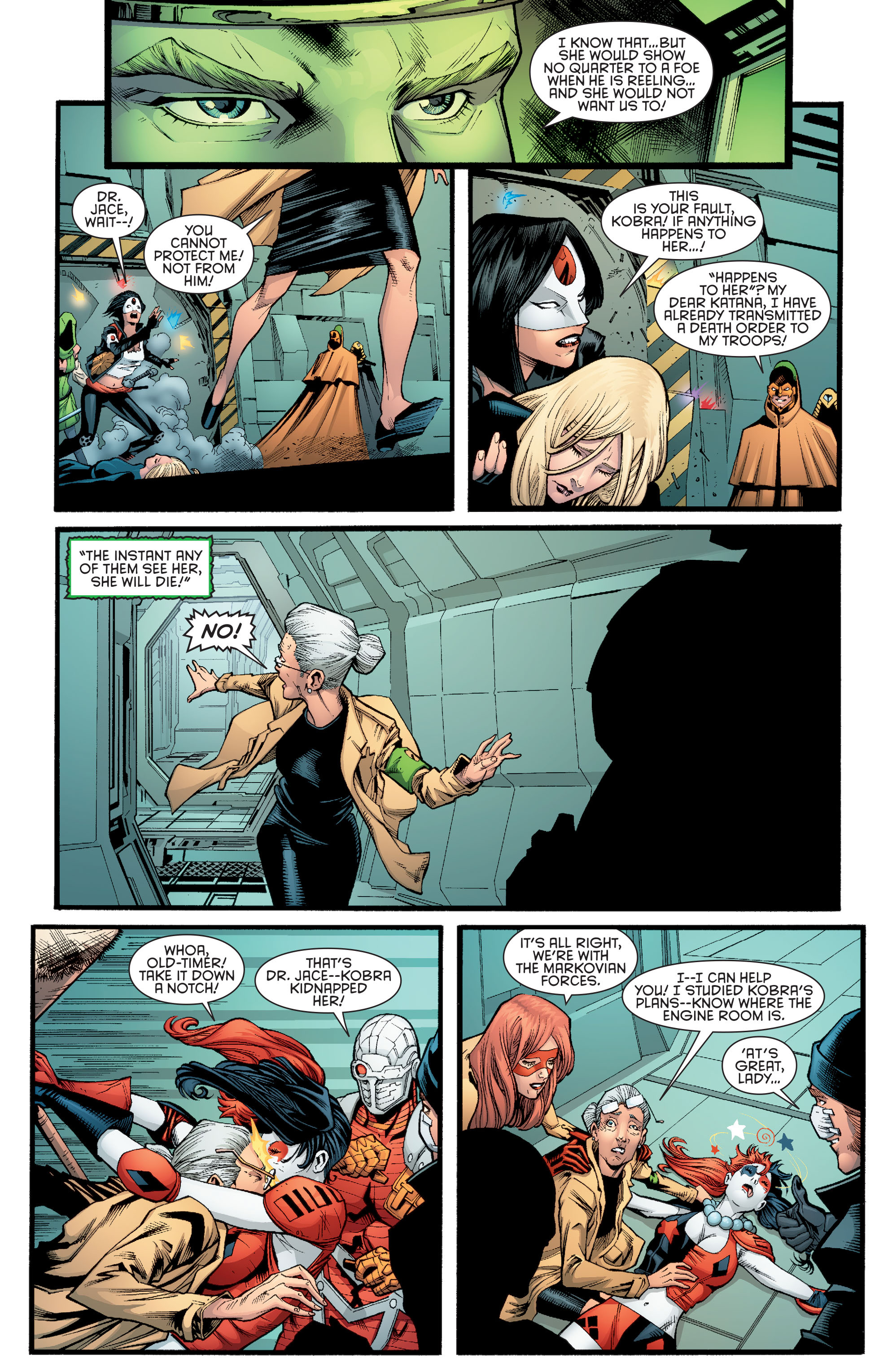 Read online Suicide Squad Most Wanted: Deadshot & Katana comic -  Issue #6 - 8