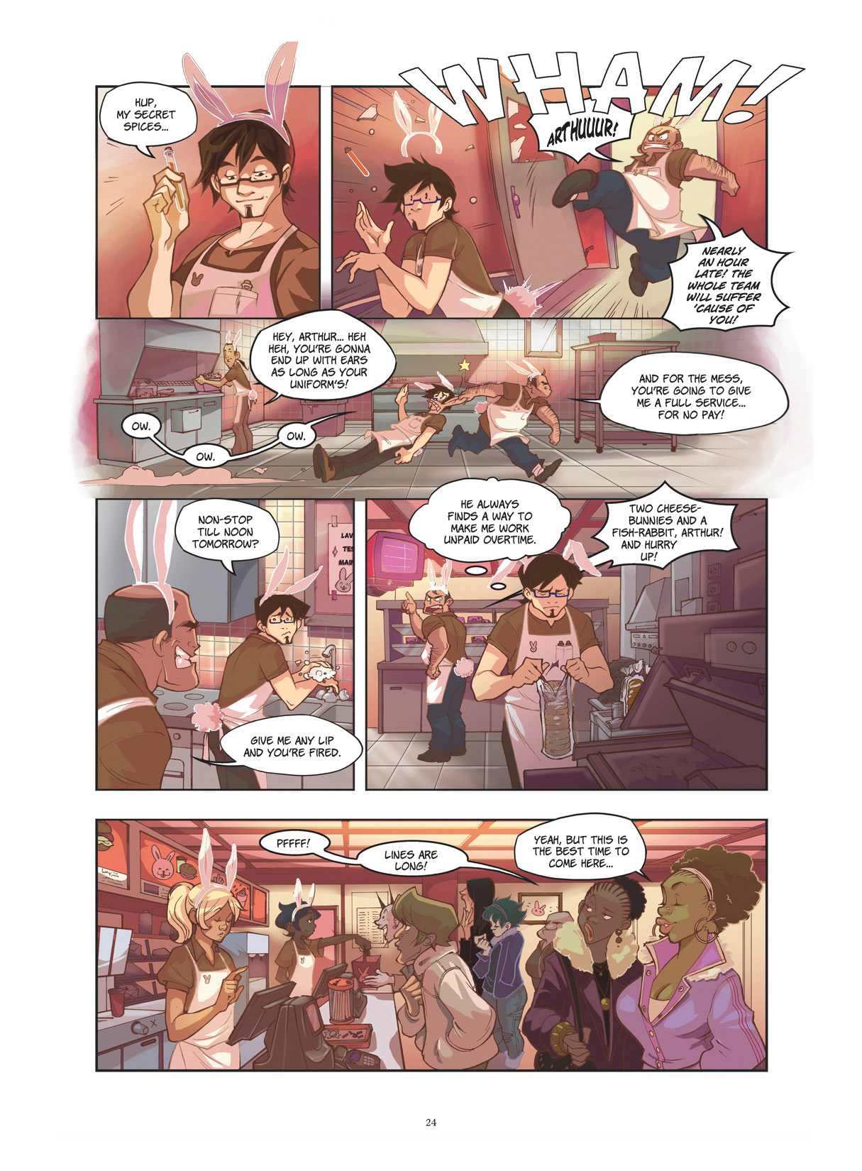 Read online Lord of Burger comic -  Issue #1 - 24