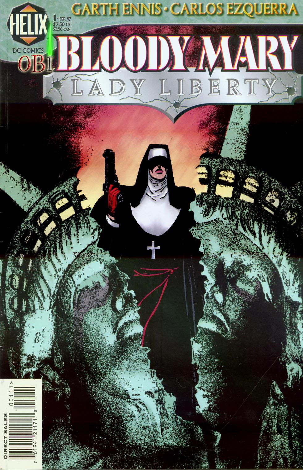 Read online Bloody Mary: Lady Liberty comic -  Issue #1 - 1