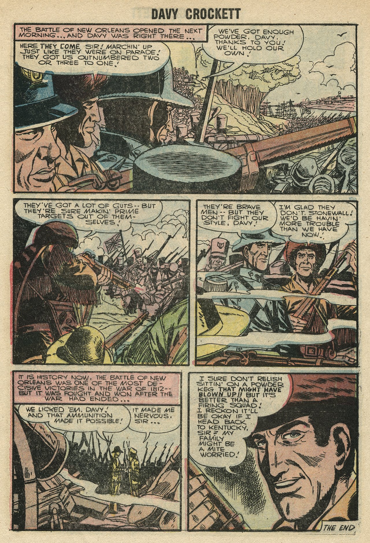 Read online Davy Crockett comic -  Issue #6 - 9