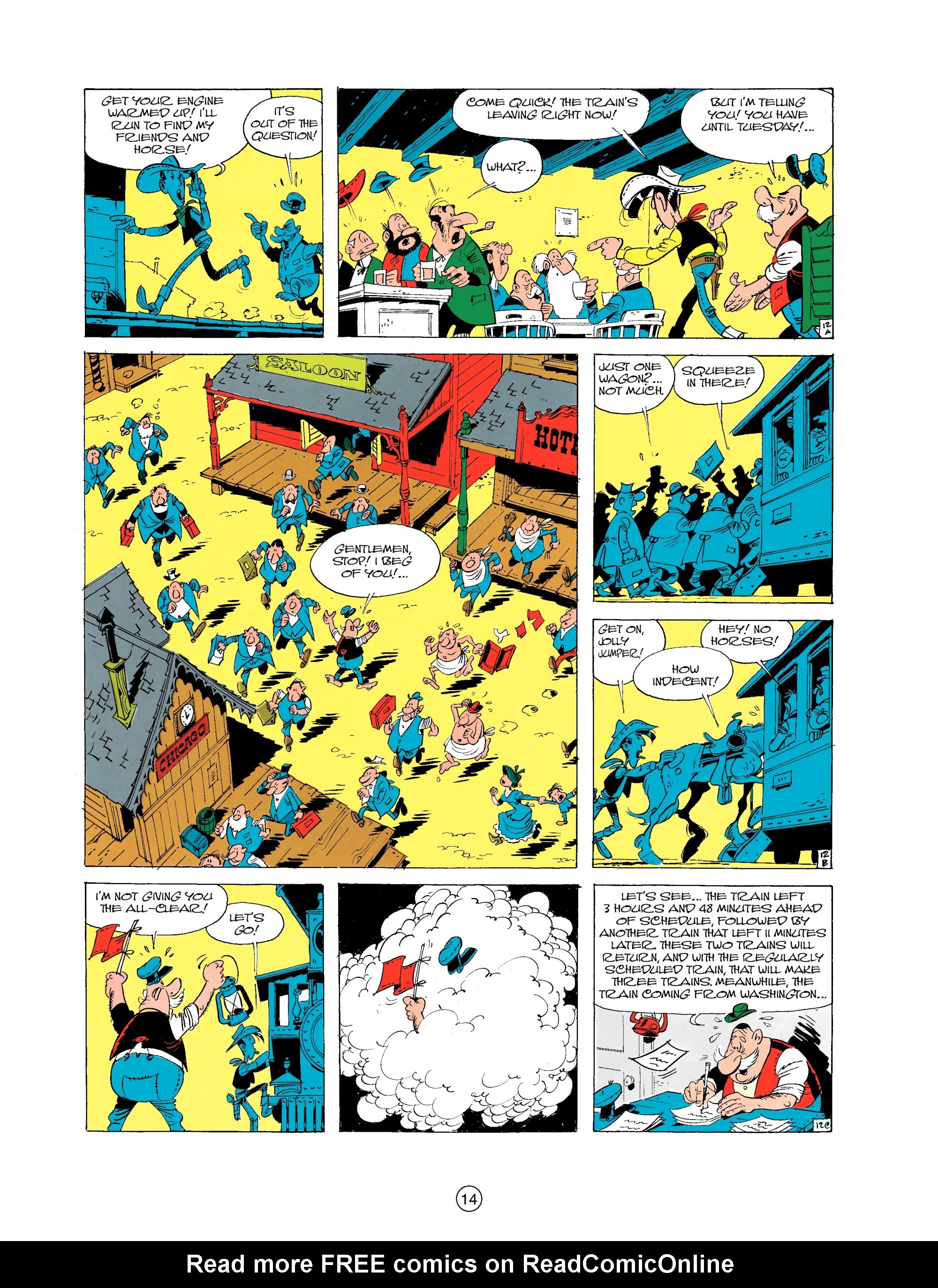 Read online A Lucky Luke Adventure comic -  Issue #16 - 14