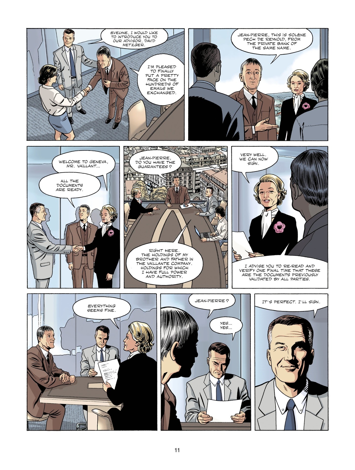 Read online Michel Vaillant comic -  Issue #4 - 11