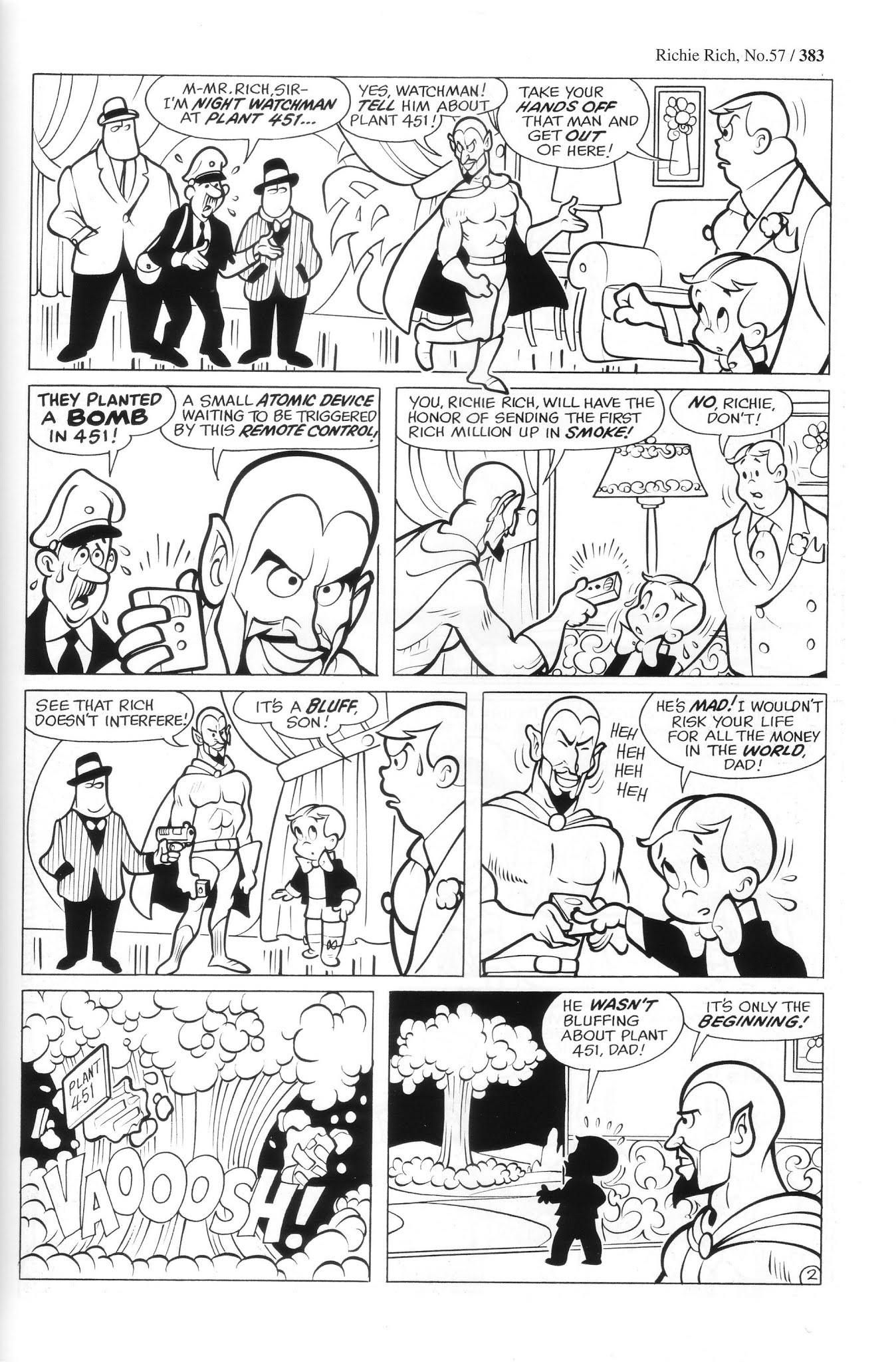 Read online Harvey Comics Classics comic -  Issue # TPB 2 (Part 4) - 84