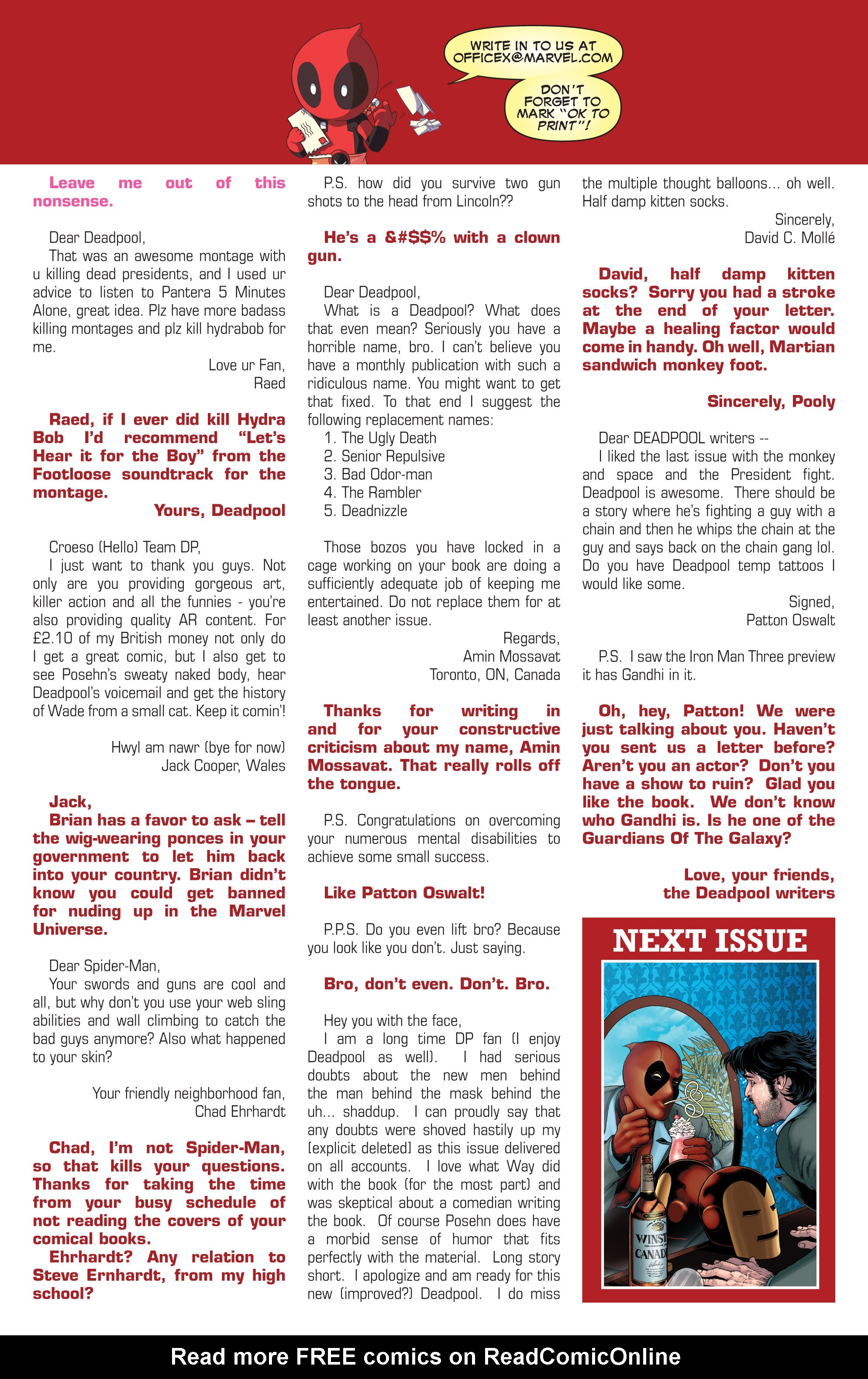 Read online Deadpool: Dead Presidents comic -  Issue # Full - 139