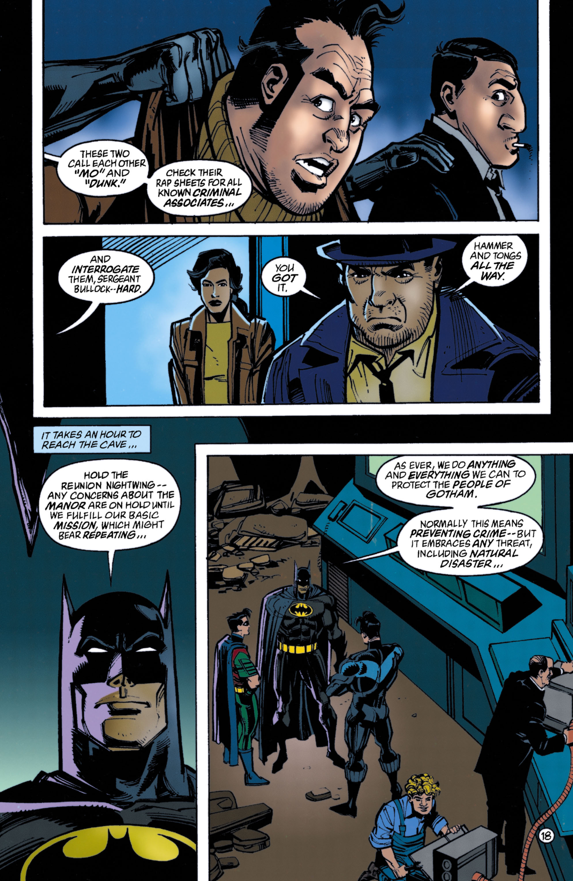 Read online Batman (1940) comic -  Issue #554 - 19